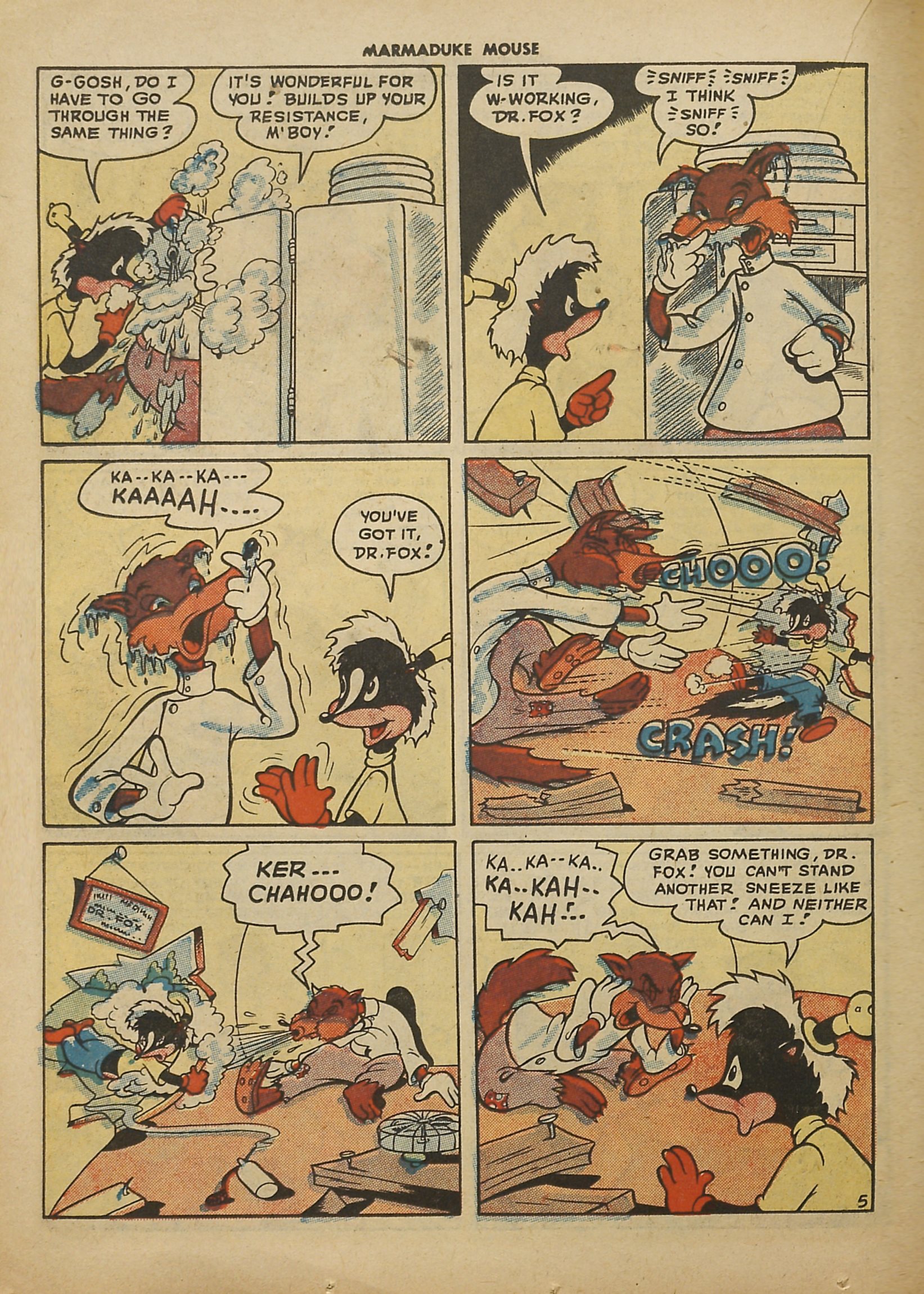Read online Marmaduke Mouse comic -  Issue #9 - 24