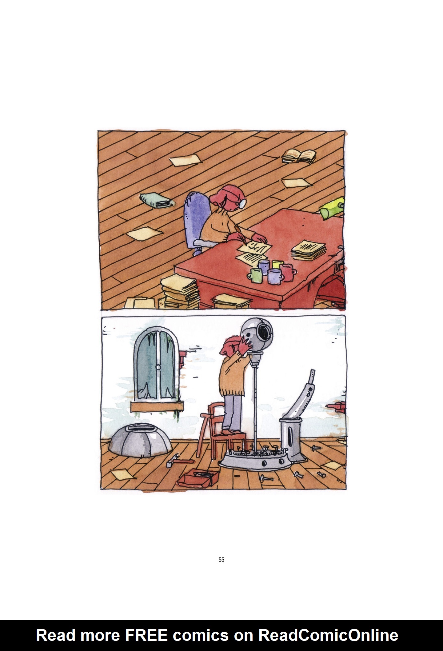Read online Revolutions comic -  Issue #5 - 53