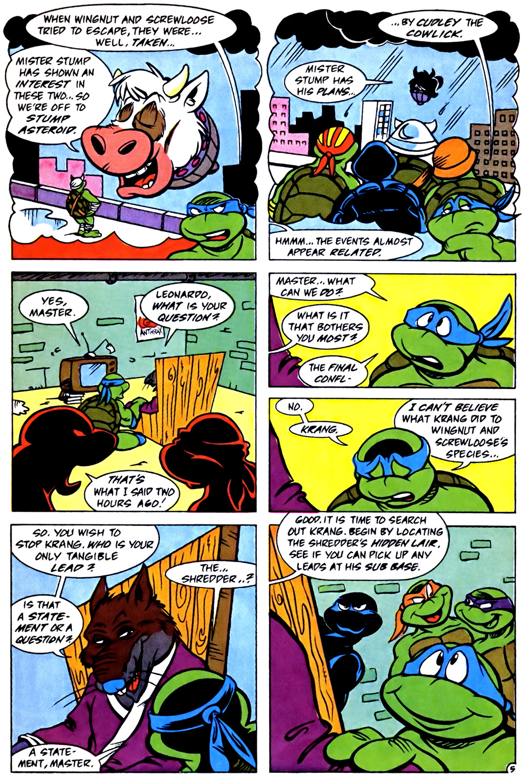 Read online Teenage Mutant Ninja Turtles Adventures (1989) comic -  Issue #10 - 6