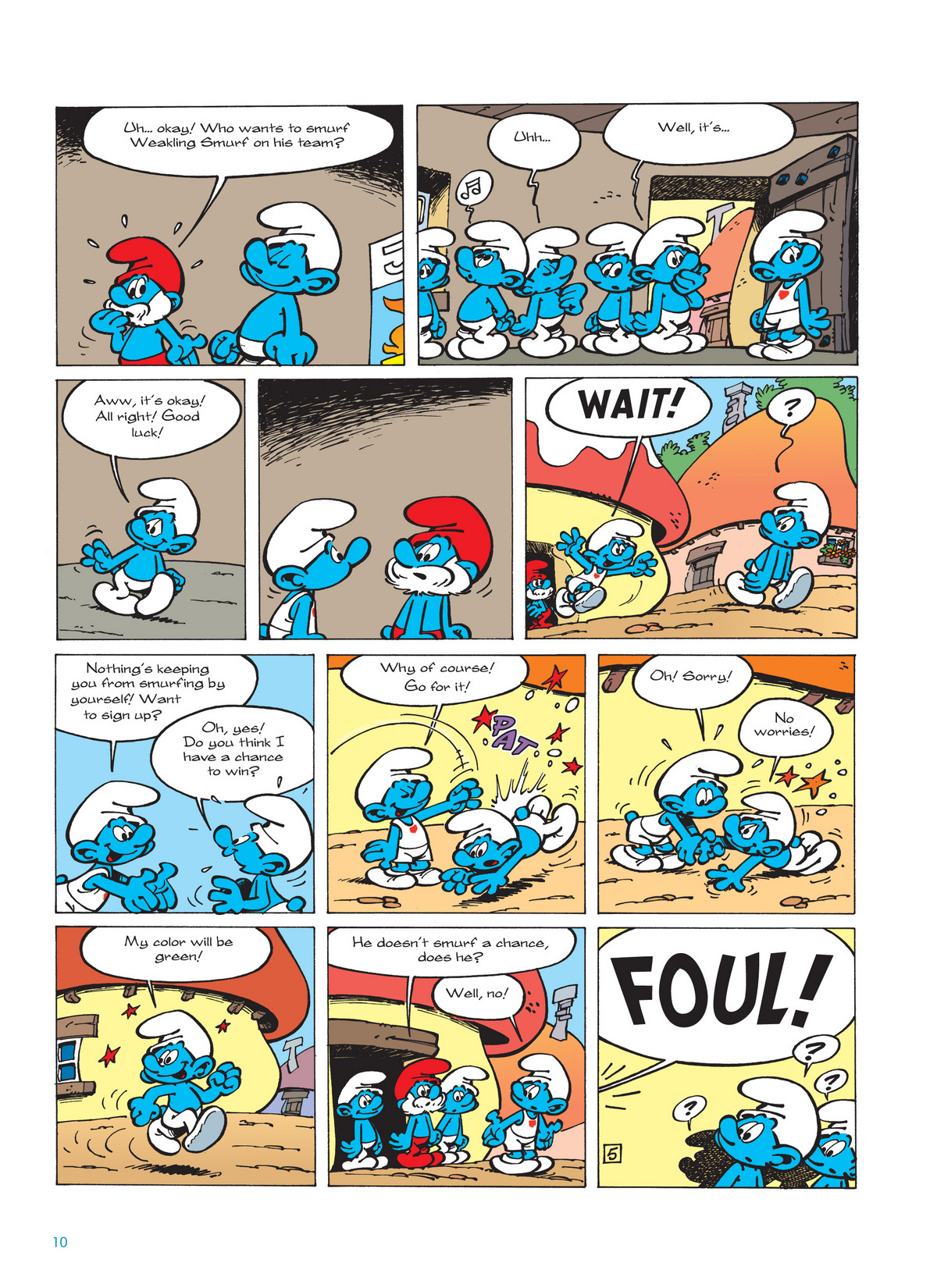 Read online The Smurfs comic -  Issue #11 - 10