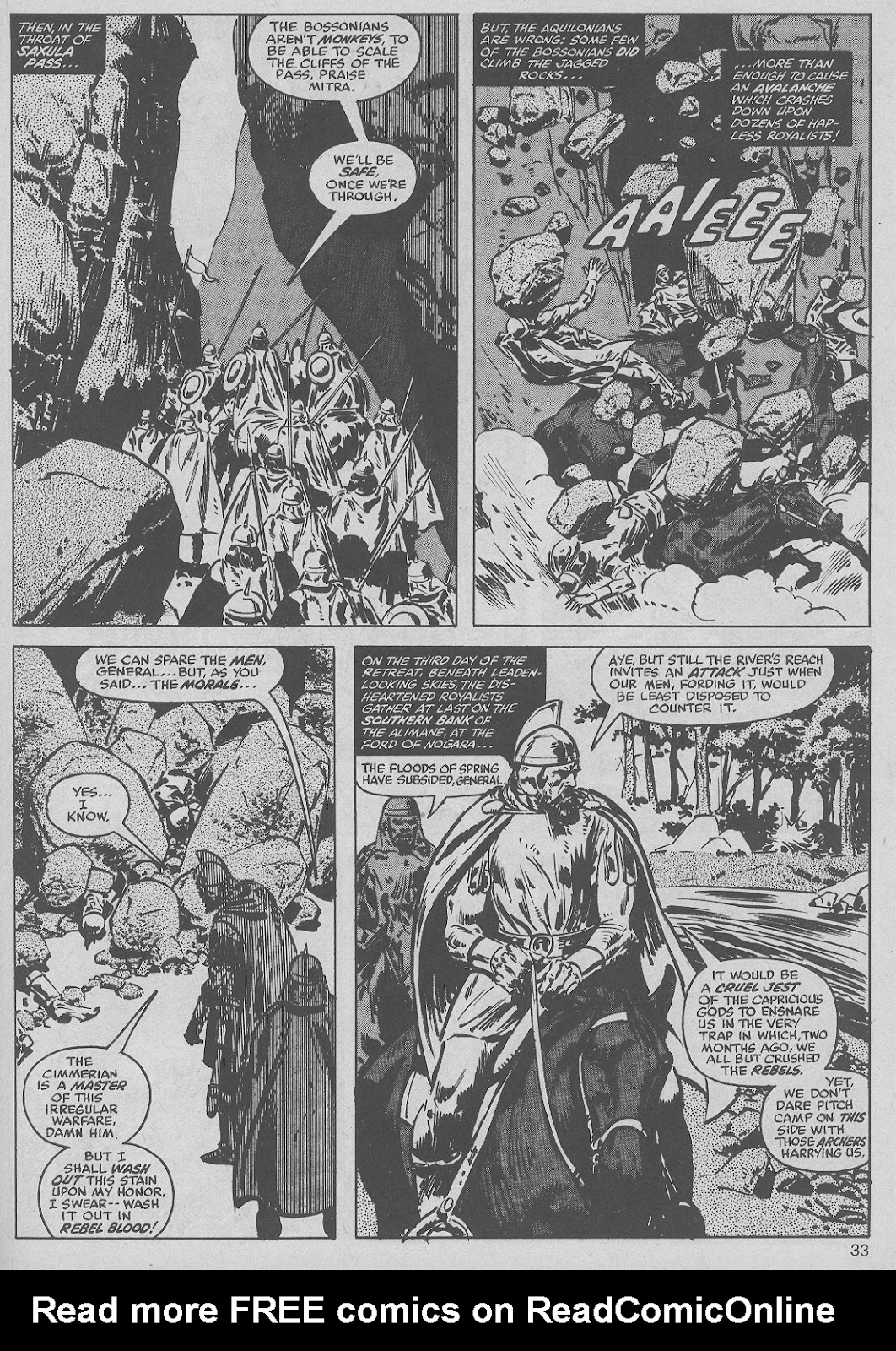 The Savage Sword Of Conan issue 50 - Page 33