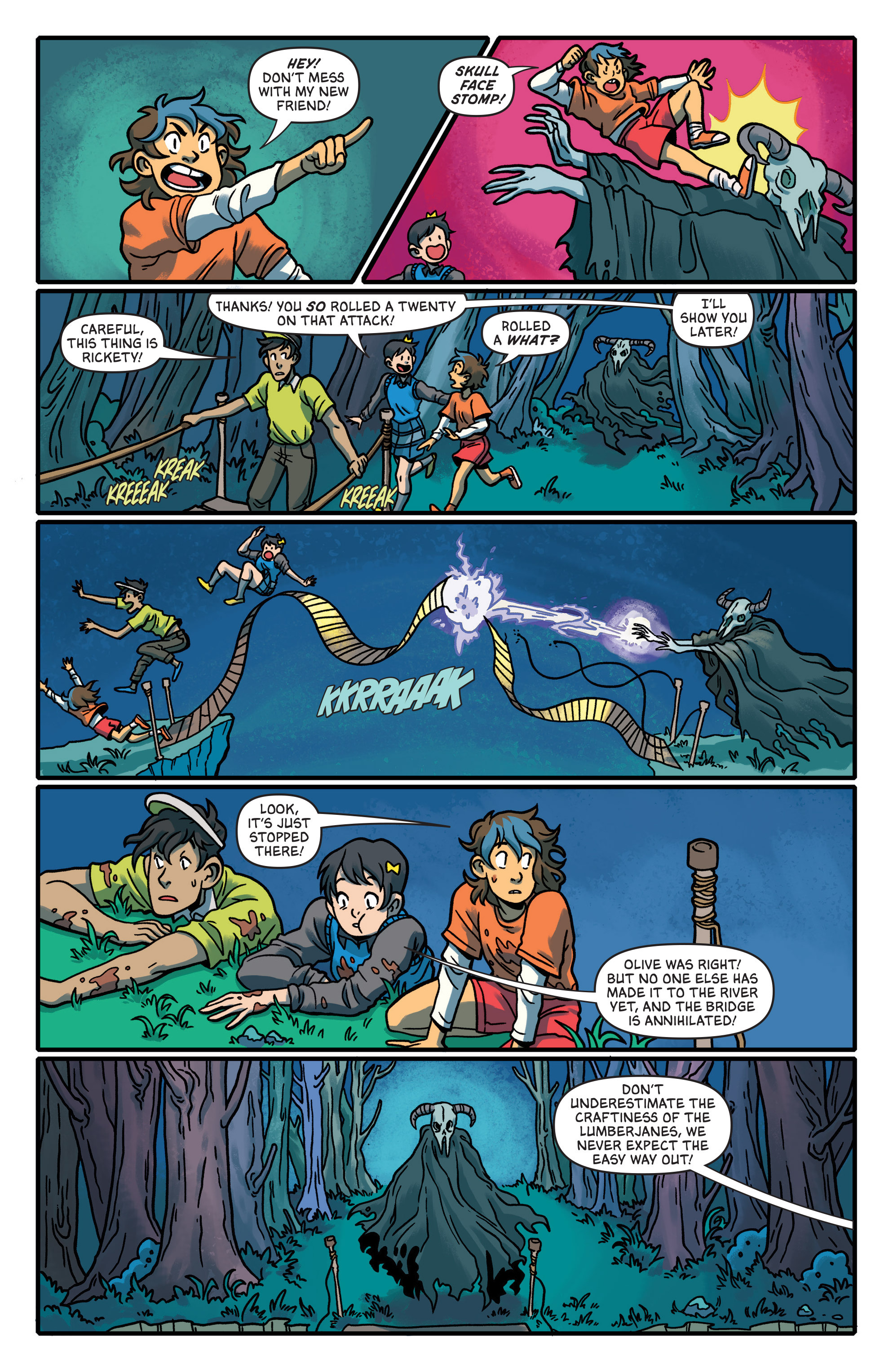 Read online Lumberjanes/Gotham Academy comic -  Issue #1 - 21