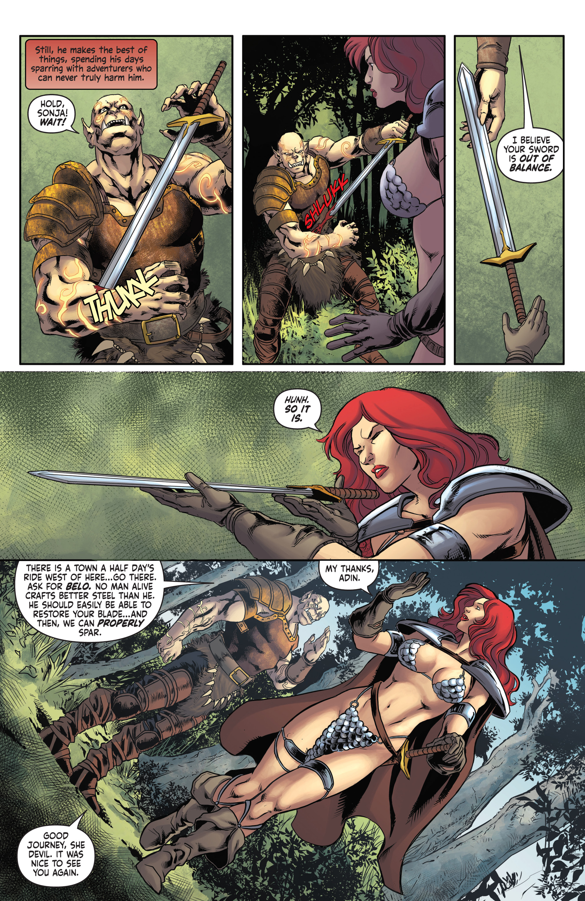 Read online Red Sonja Vol. 4 comic -  Issue # _TPB 4 - 11