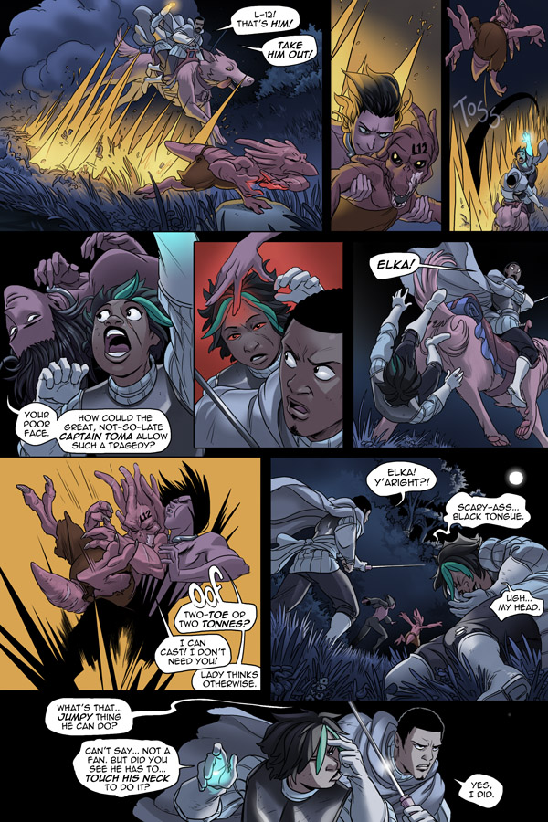 Read online Unsounded comic -  Issue #13 - 107