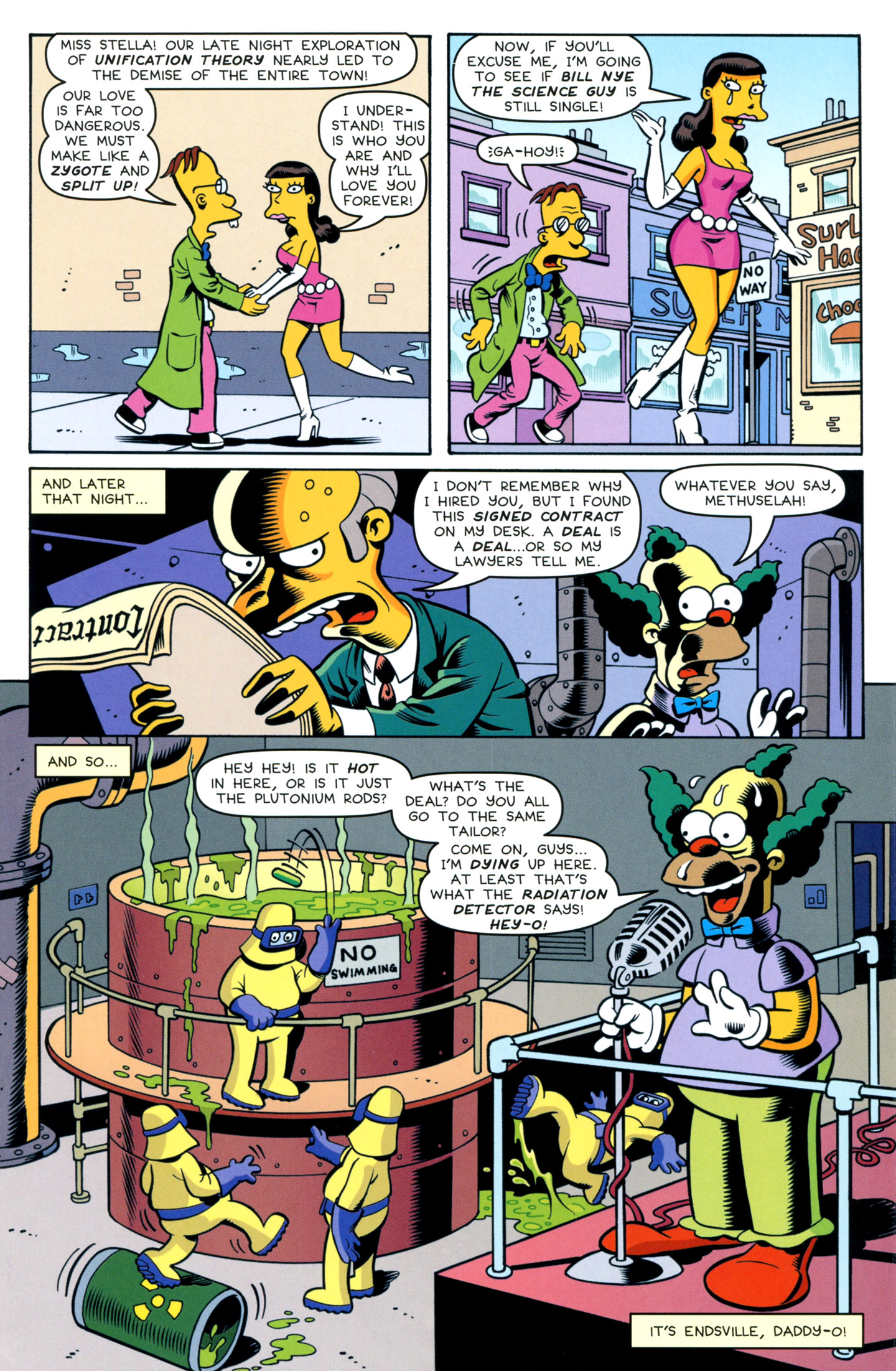 Read online Simpsons One-Shot Wonders: Professor Frink comic -  Issue # Full - 13