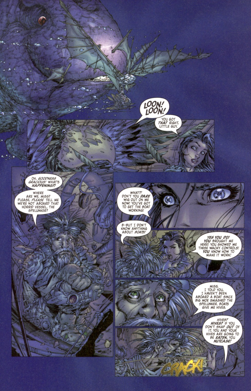 Read online Fathom (1998) comic -  Issue #11 - 12