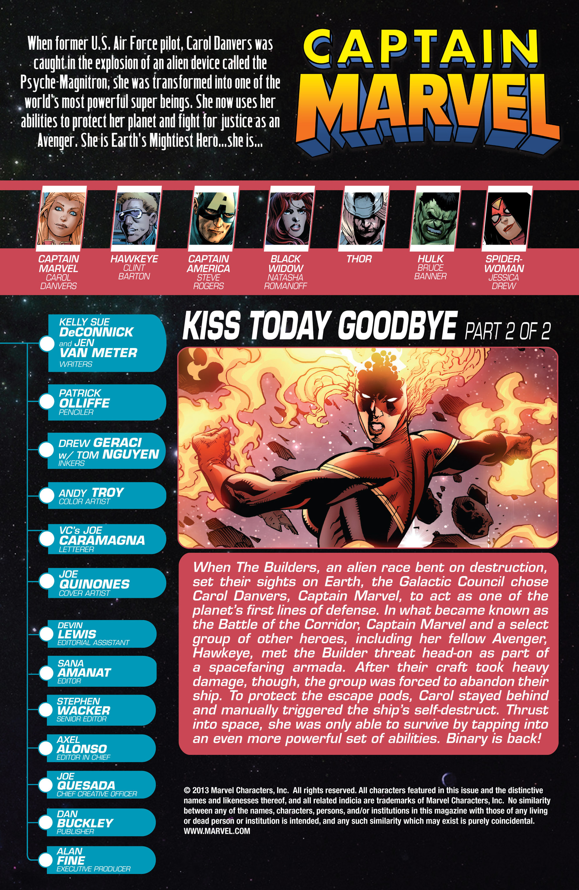 Read online Captain Marvel (2012) comic -  Issue #16 - 2