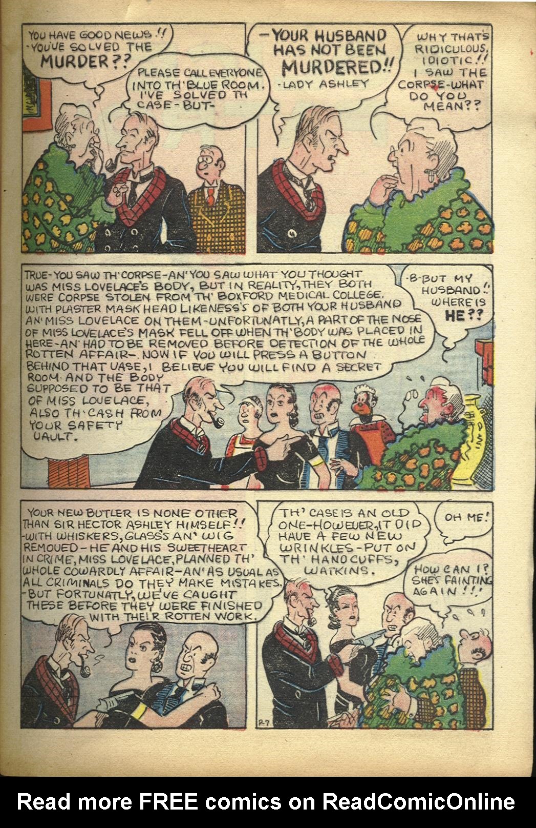 Read online Detective Picture Stories comic -  Issue #1 - 17