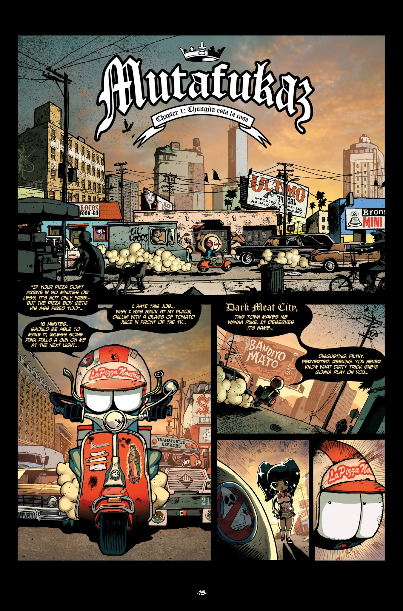 Read online Mutafukaz comic -  Issue # TPB - 15