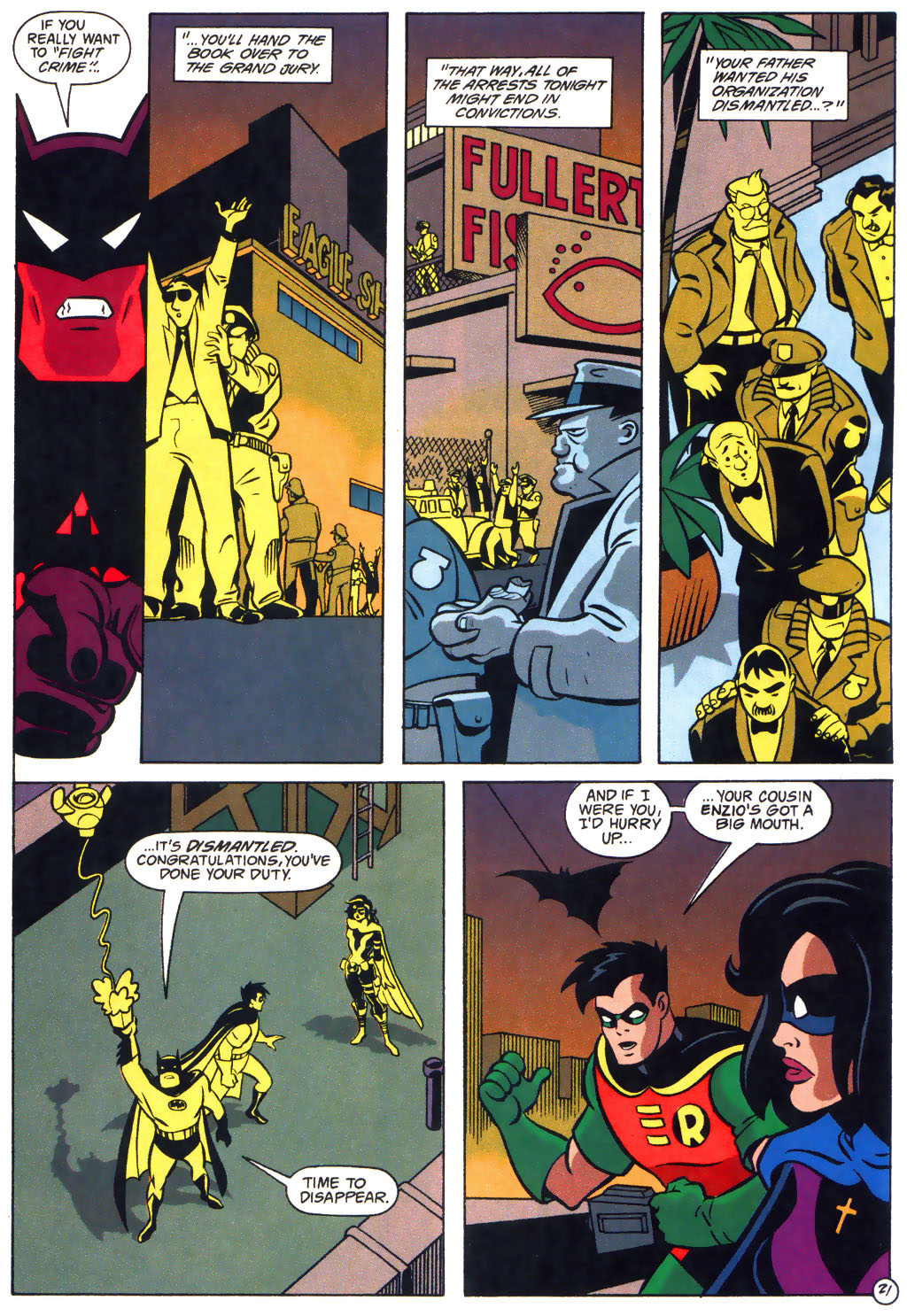 Read online The Batman and Robin Adventures comic -  Issue #19 - 22