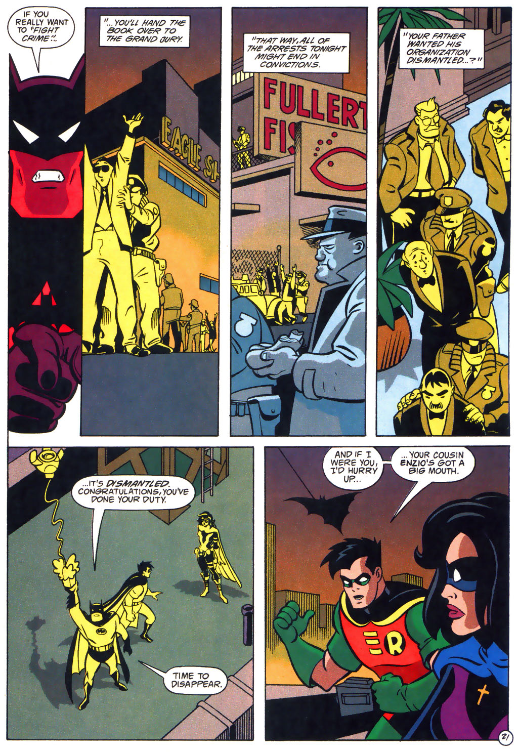 The Batman and Robin Adventures Issue #19 #21 - English 22