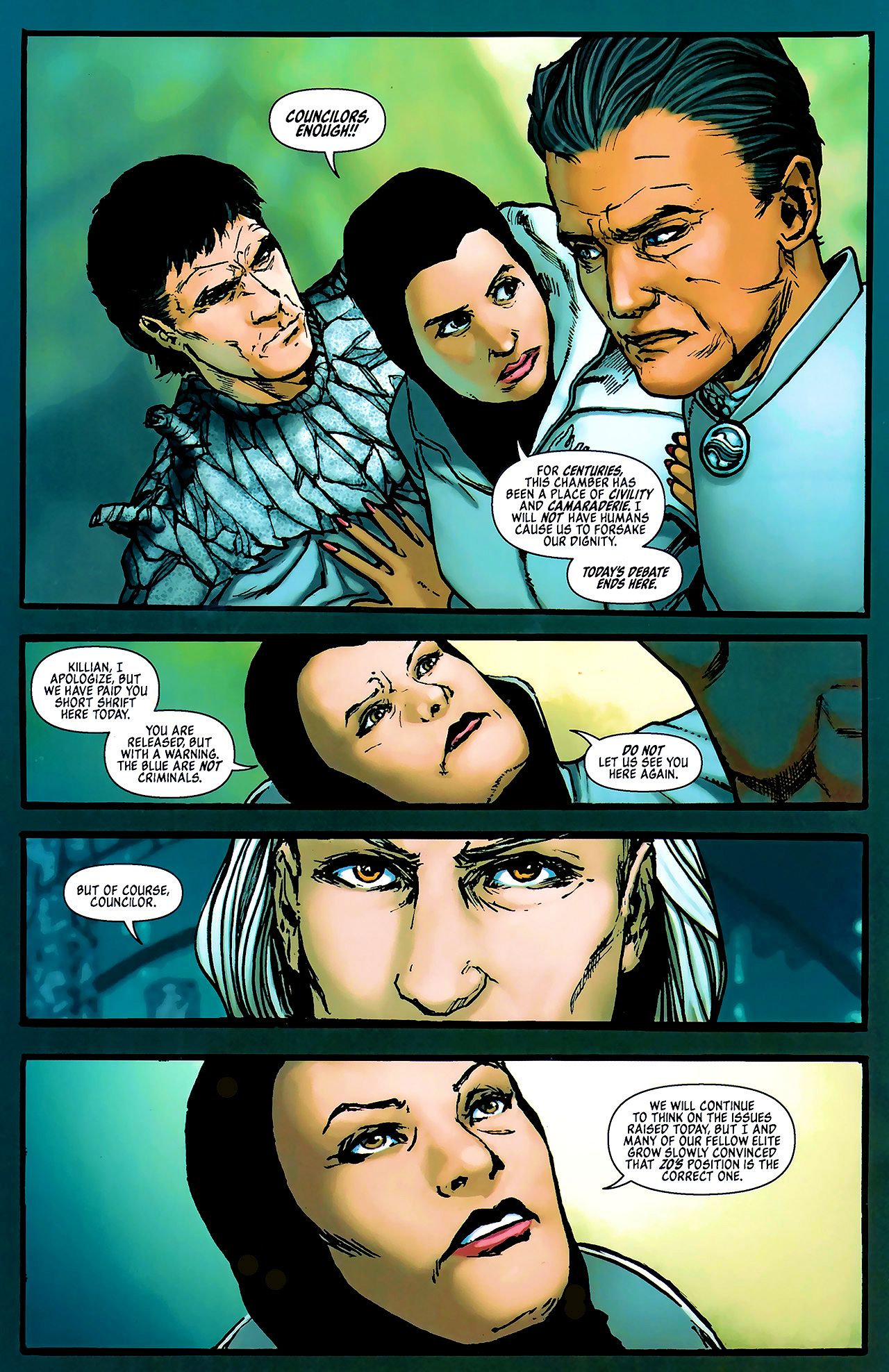 Read online Fathom: Blue Descent comic -  Issue #1 - 16