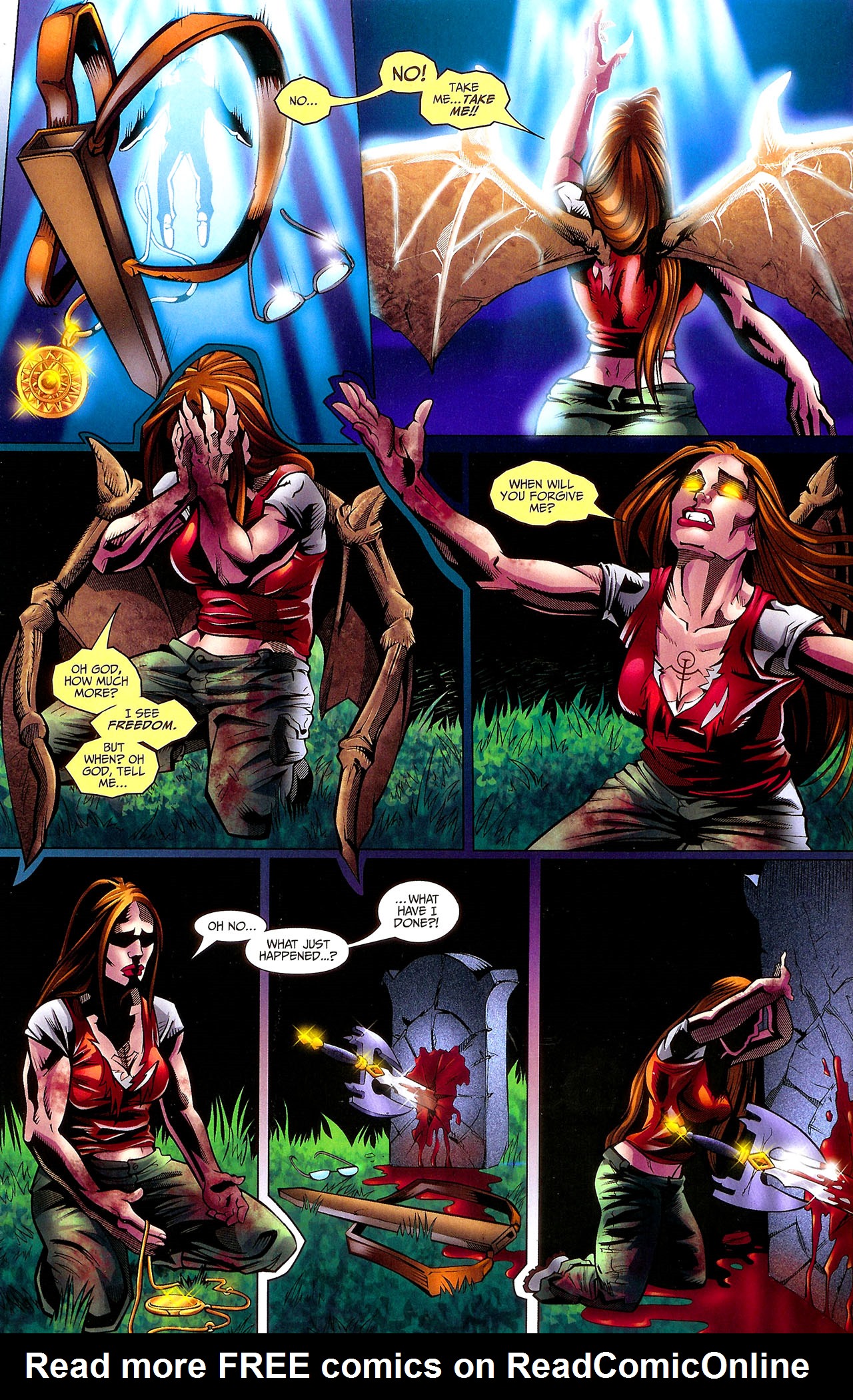 Read online Scarlett's Curse comic -  Issue #3 - 10