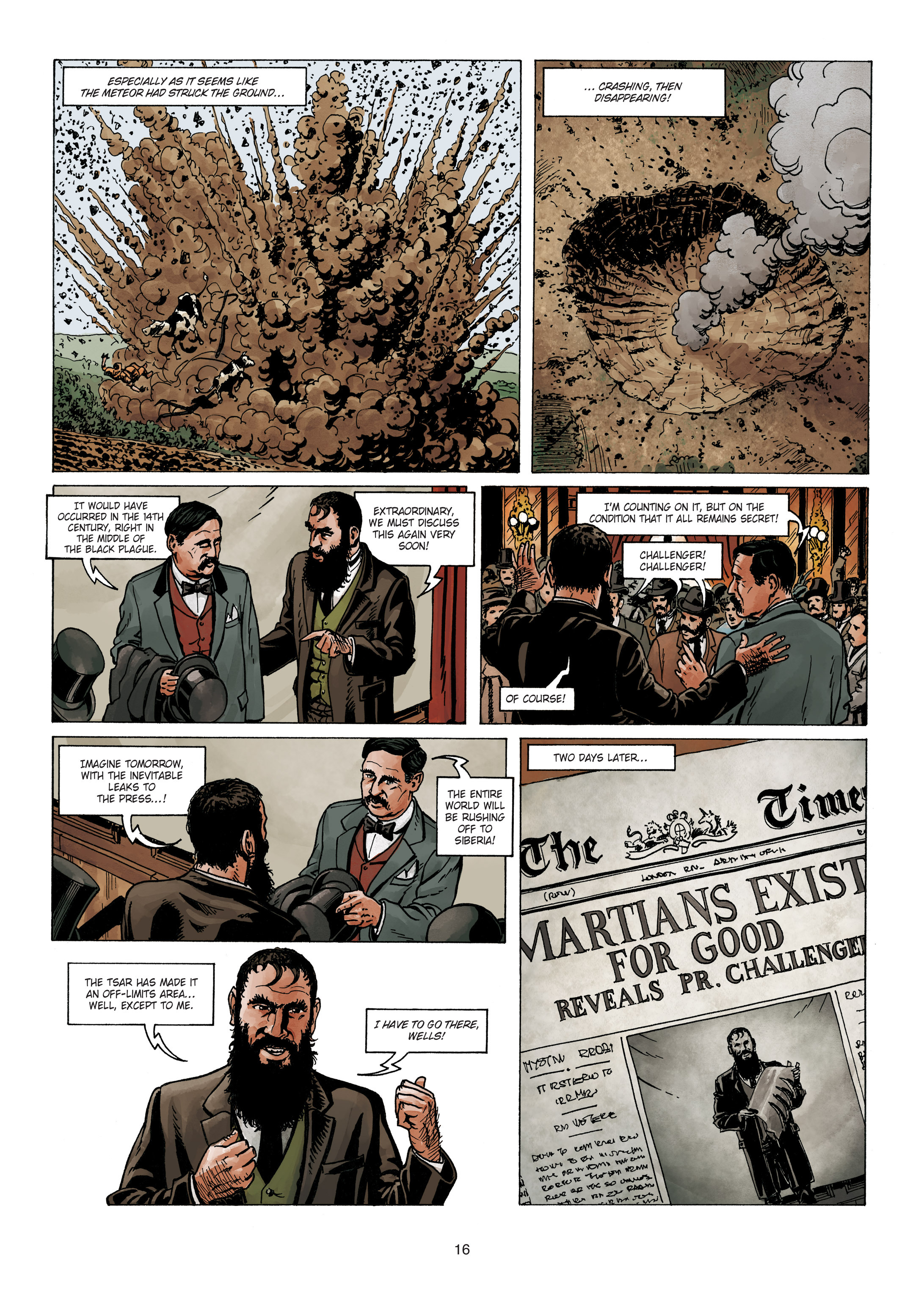 Read online War of the World War One Vol. 1: The Thing Below the Trenches comic -  Issue # Full - 16