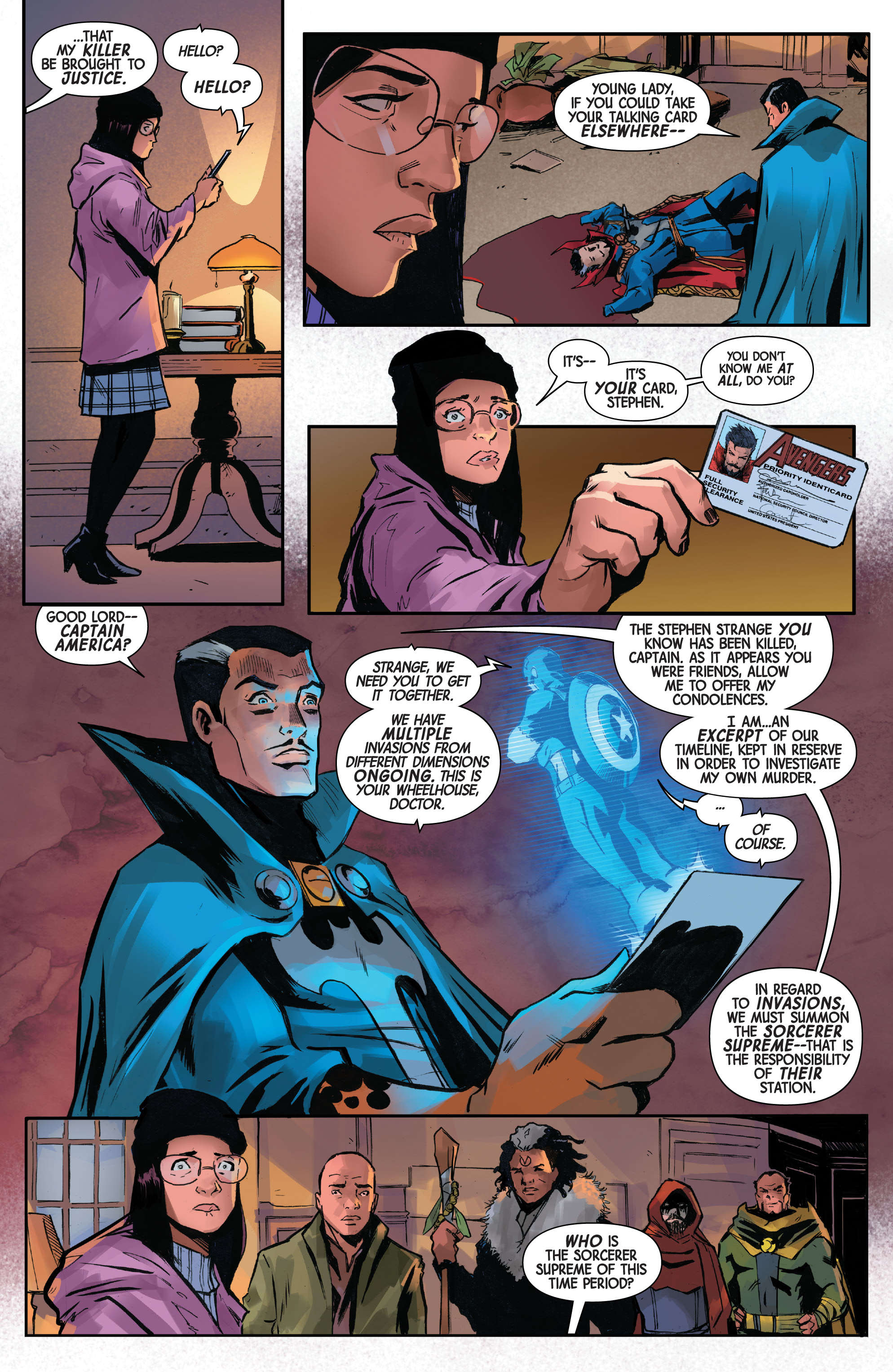 Read online Death of Doctor Strange comic -  Issue #2 - 8