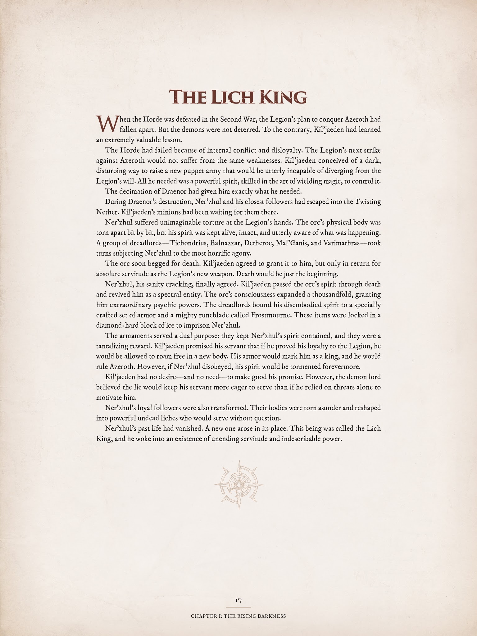 Read online World of Warcraft Chronicle Vol. 3 comic -  Issue # Full - 17