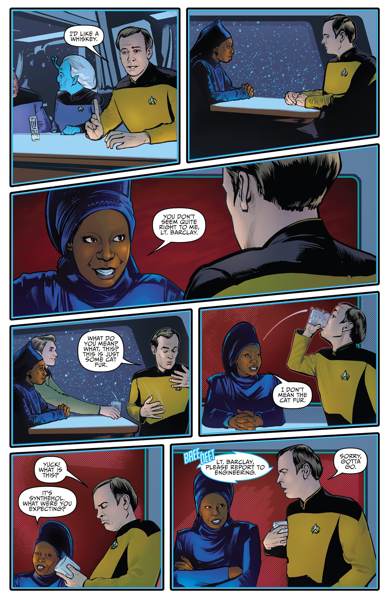 Read online Star Trek: The Next Generation: Terra Incognita comic -  Issue #1 - 12