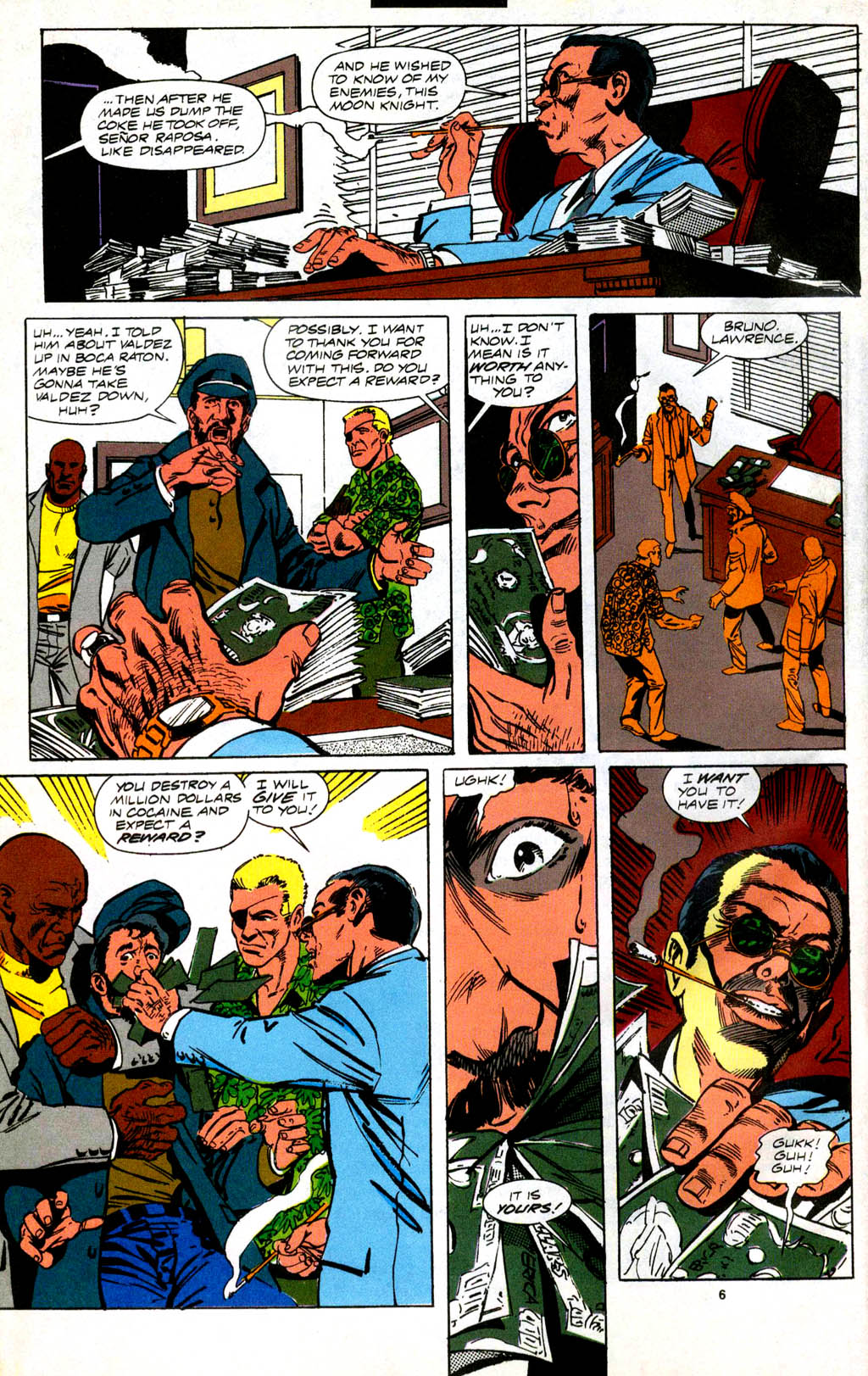 Read online Marc Spector: Moon Knight comic -  Issue #24 - 6