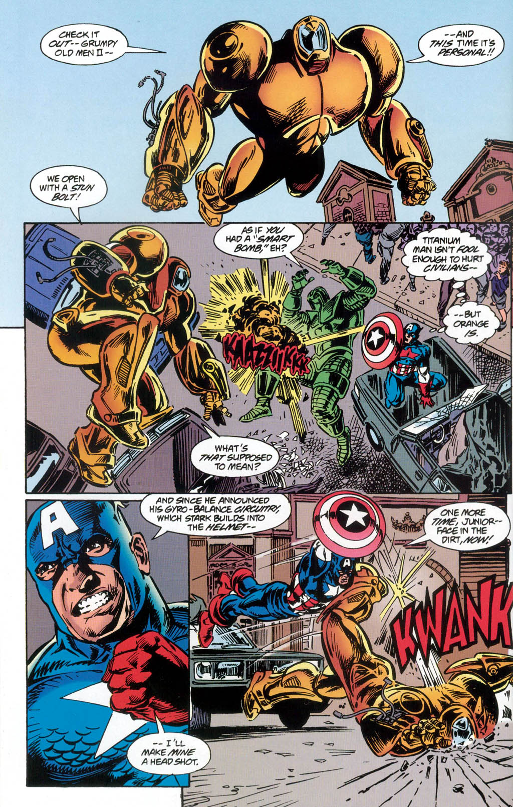 Read online Captain America/Nick Fury: Blood Truce comic -  Issue # Full - 16