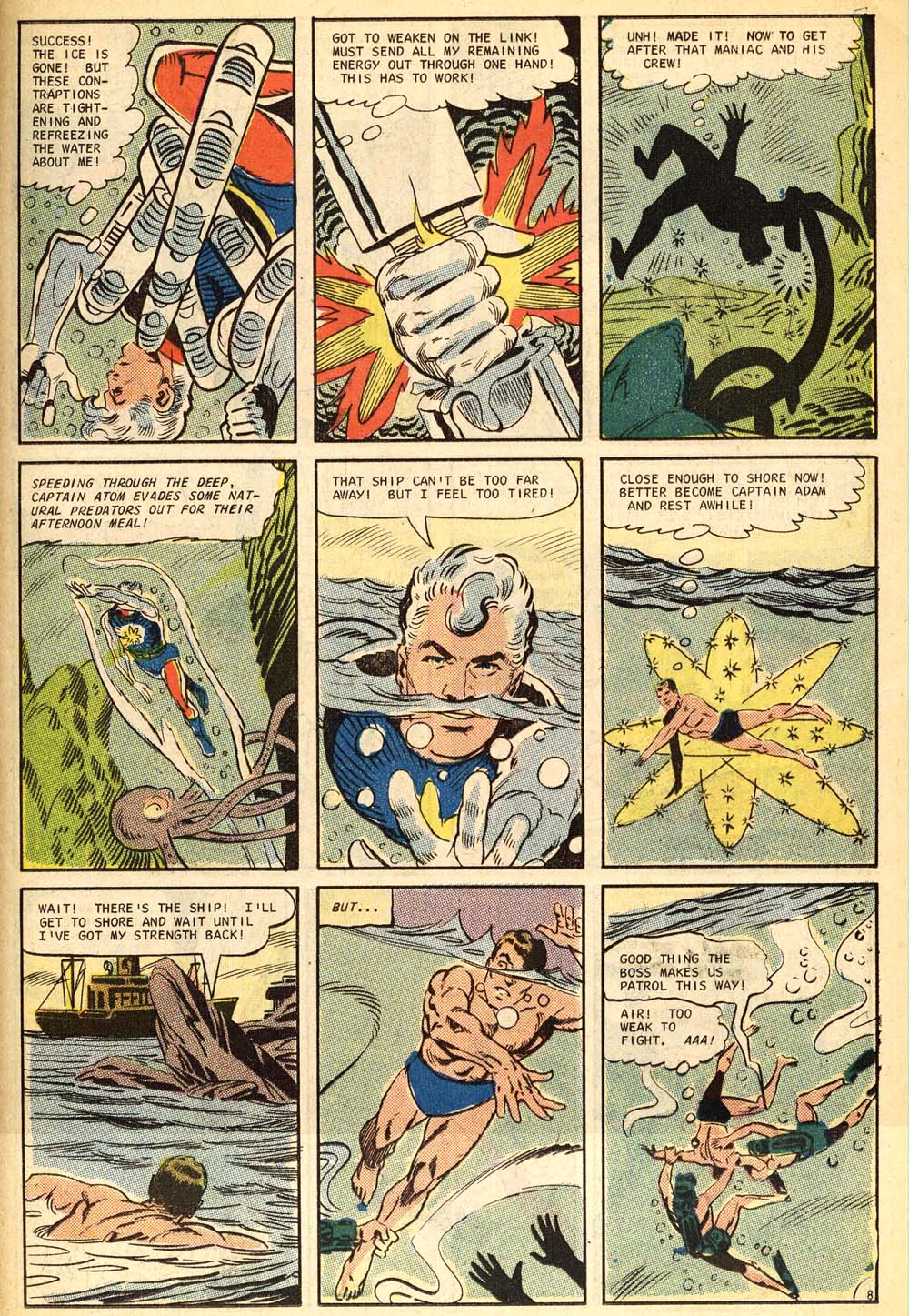 Read online Captain Atom (1965) comic -  Issue #87 - 9