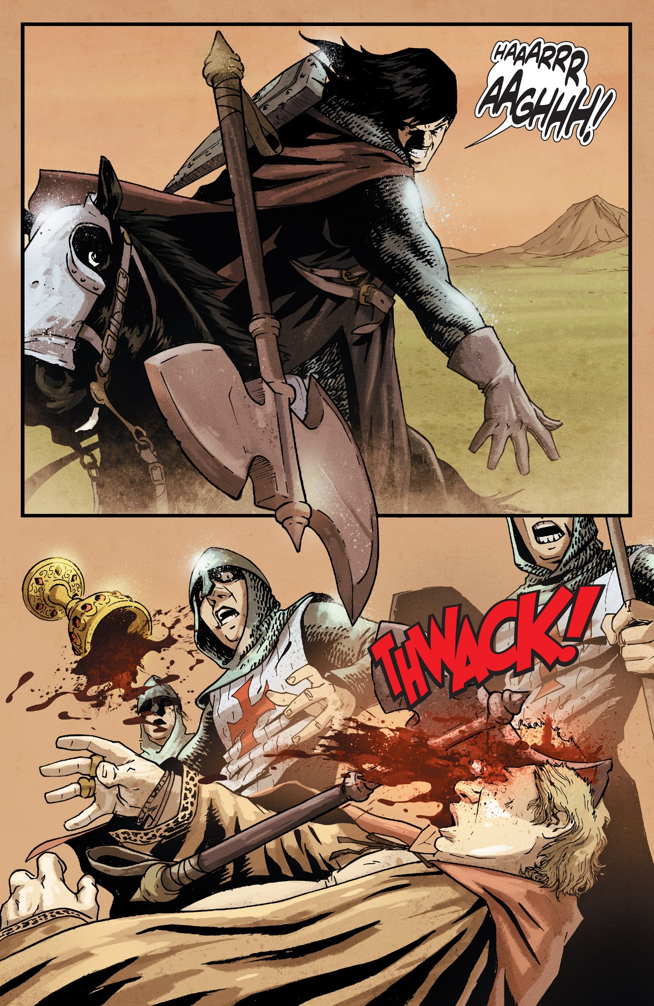 Read online Hawks of Outremer comic -  Issue # TPB - 24