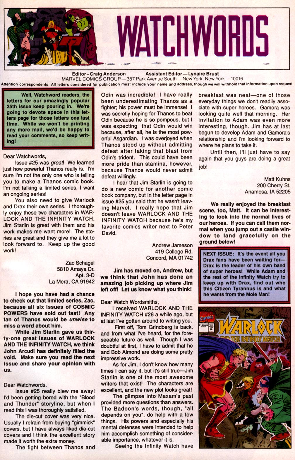 Read online Warlock and the Infinity Watch comic -  Issue #34 - 24