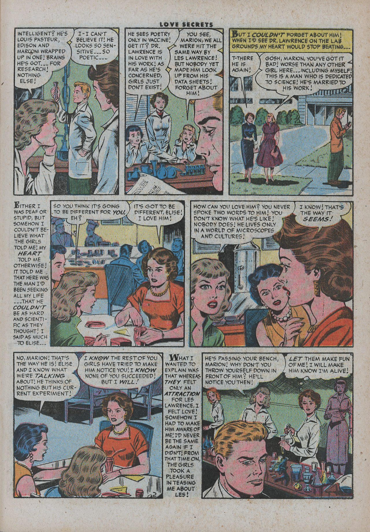Read online Love Secrets (1953) comic -  Issue #50 - 29