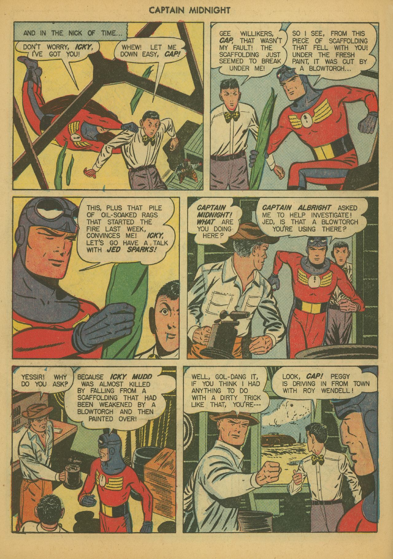 Read online Captain Midnight (1942) comic -  Issue #46 - 10