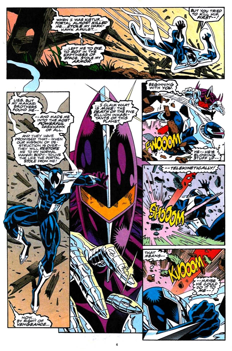 Read online Darkhawk (1991) comic -  Issue #49 - 5