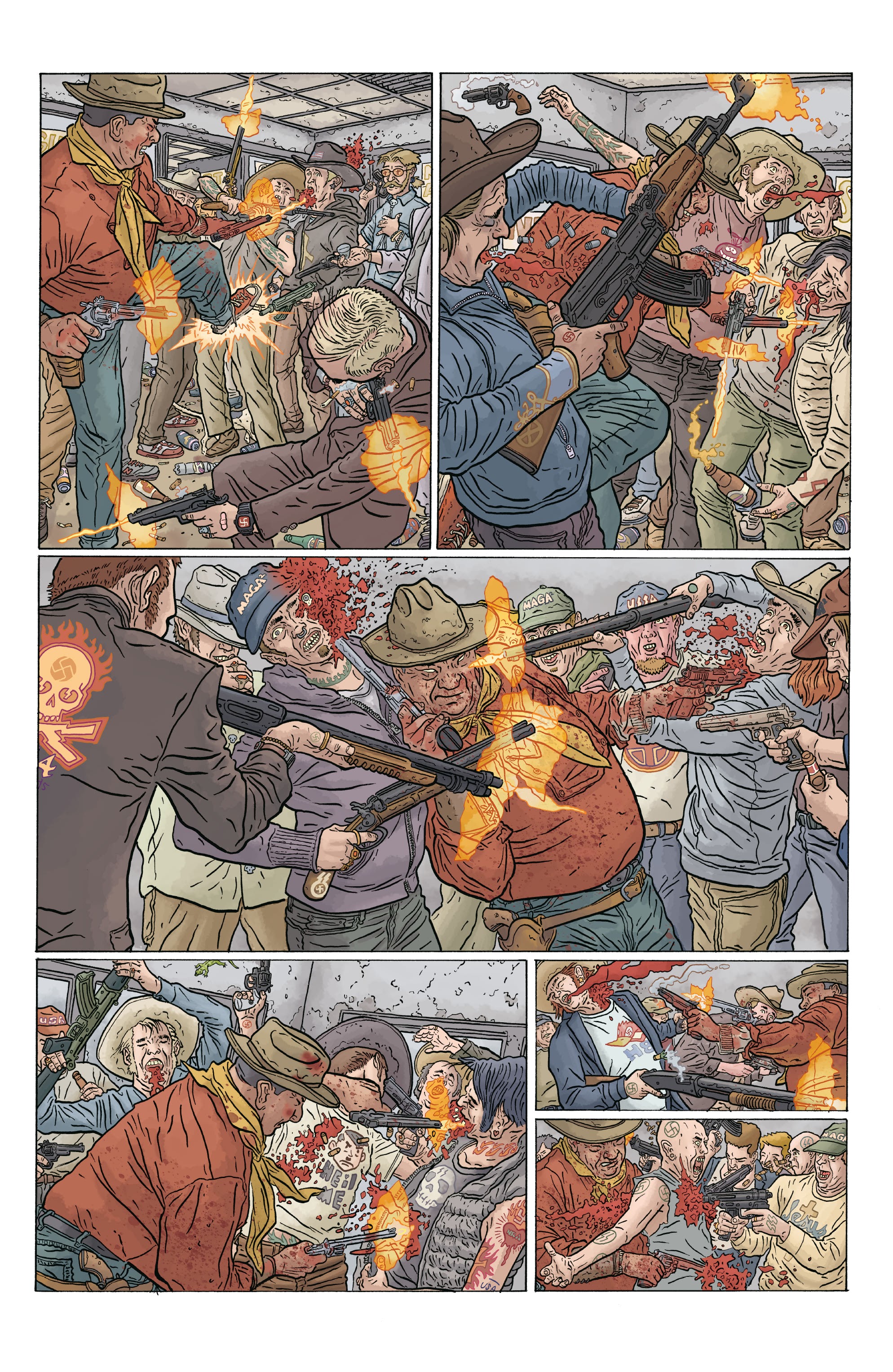 Read online Shaolin Cowboy: Cruel to Be Kin comic -  Issue #5 - 18