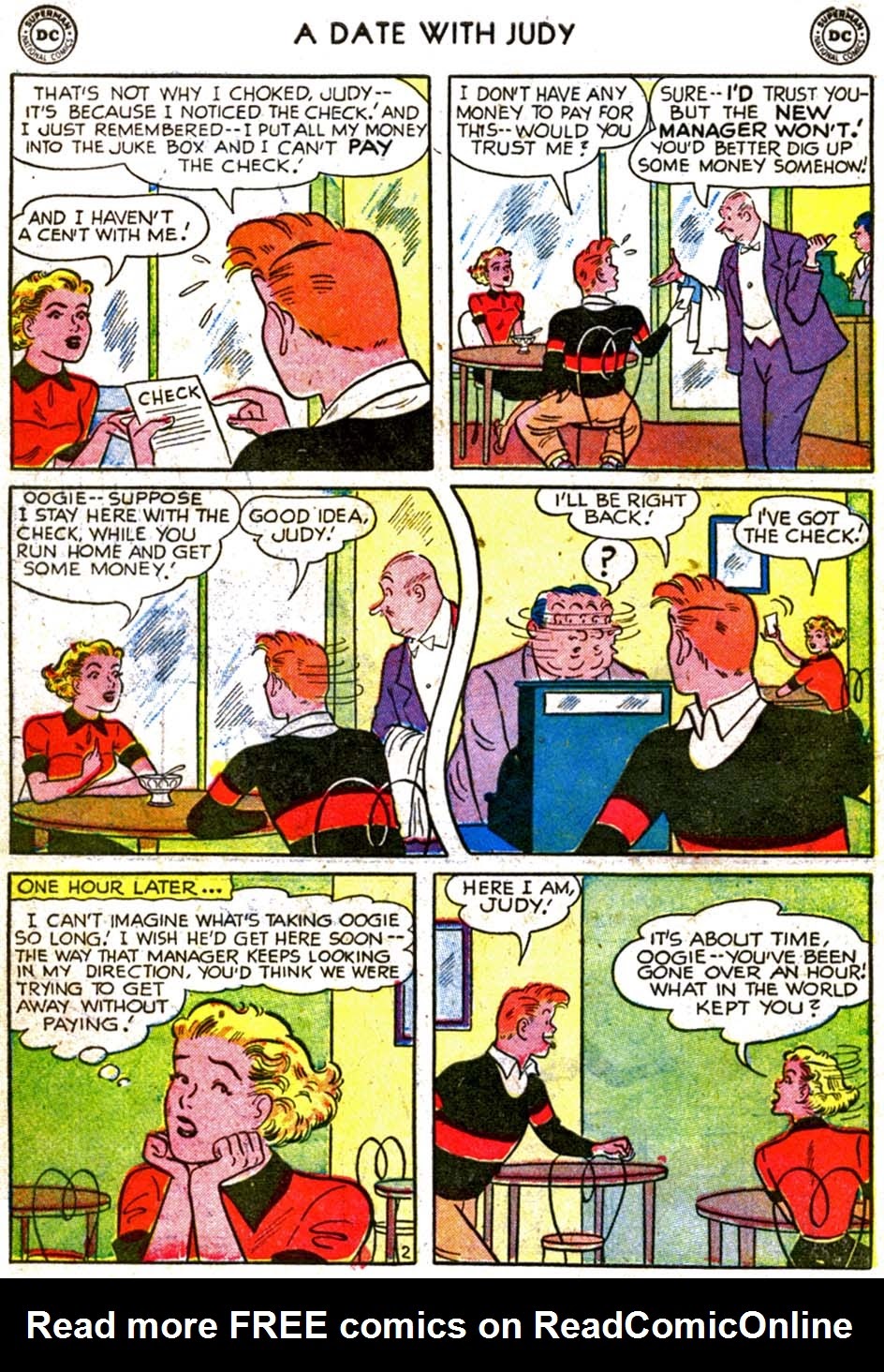 Read online A Date with Judy comic -  Issue #32 - 12