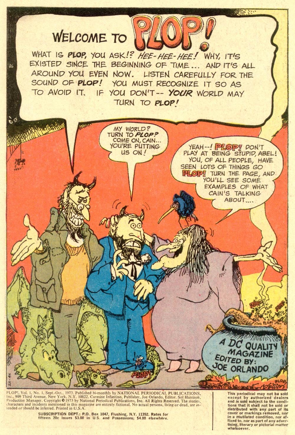 Read online Plop! comic -  Issue #1 - 3