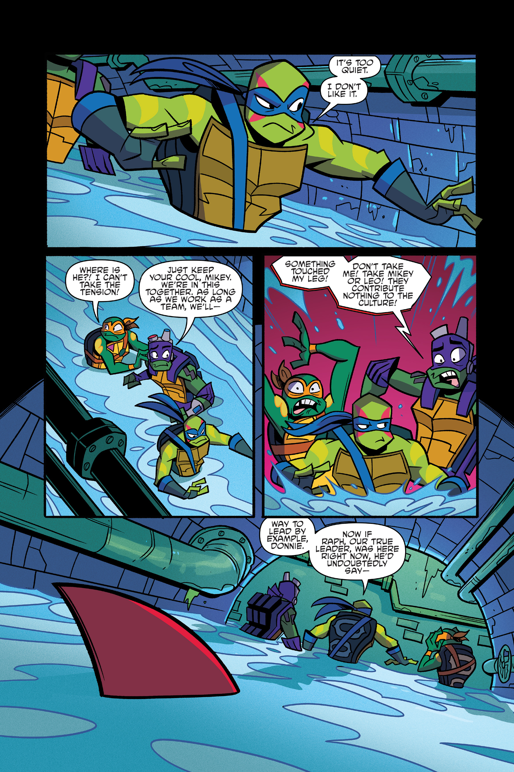 Read online Rise of the Teenage Mutant Ninja Turtles: Sound Off! comic -  Issue # _TPB - 10