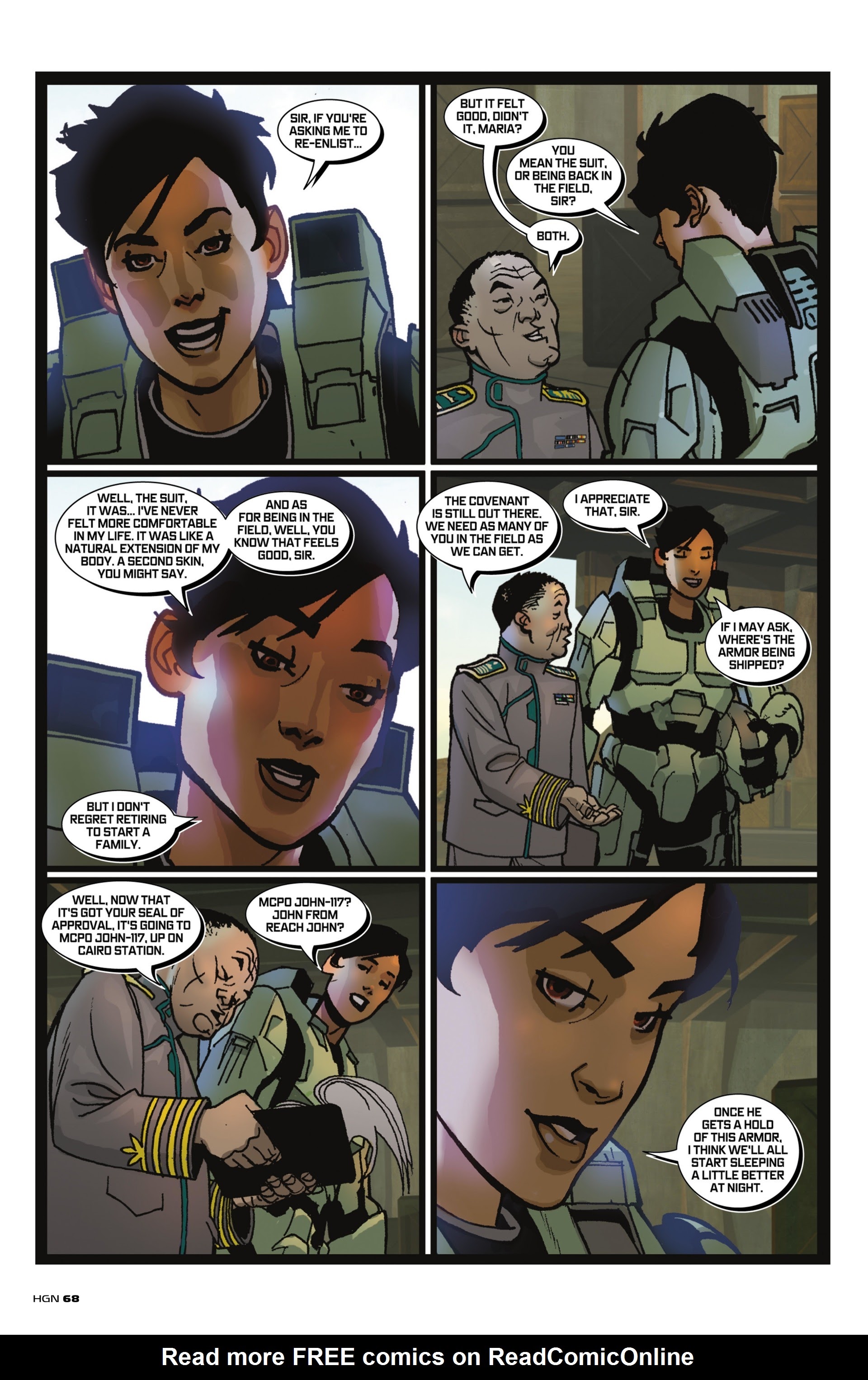 Read online Halo Graphic Novel (2021) comic -  Issue # TPB - 68