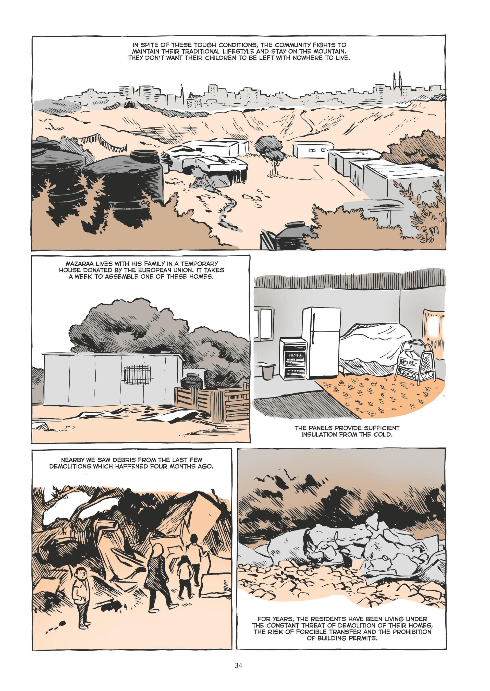 Read online Life Under Occupation comic -  Issue # TPB - 34