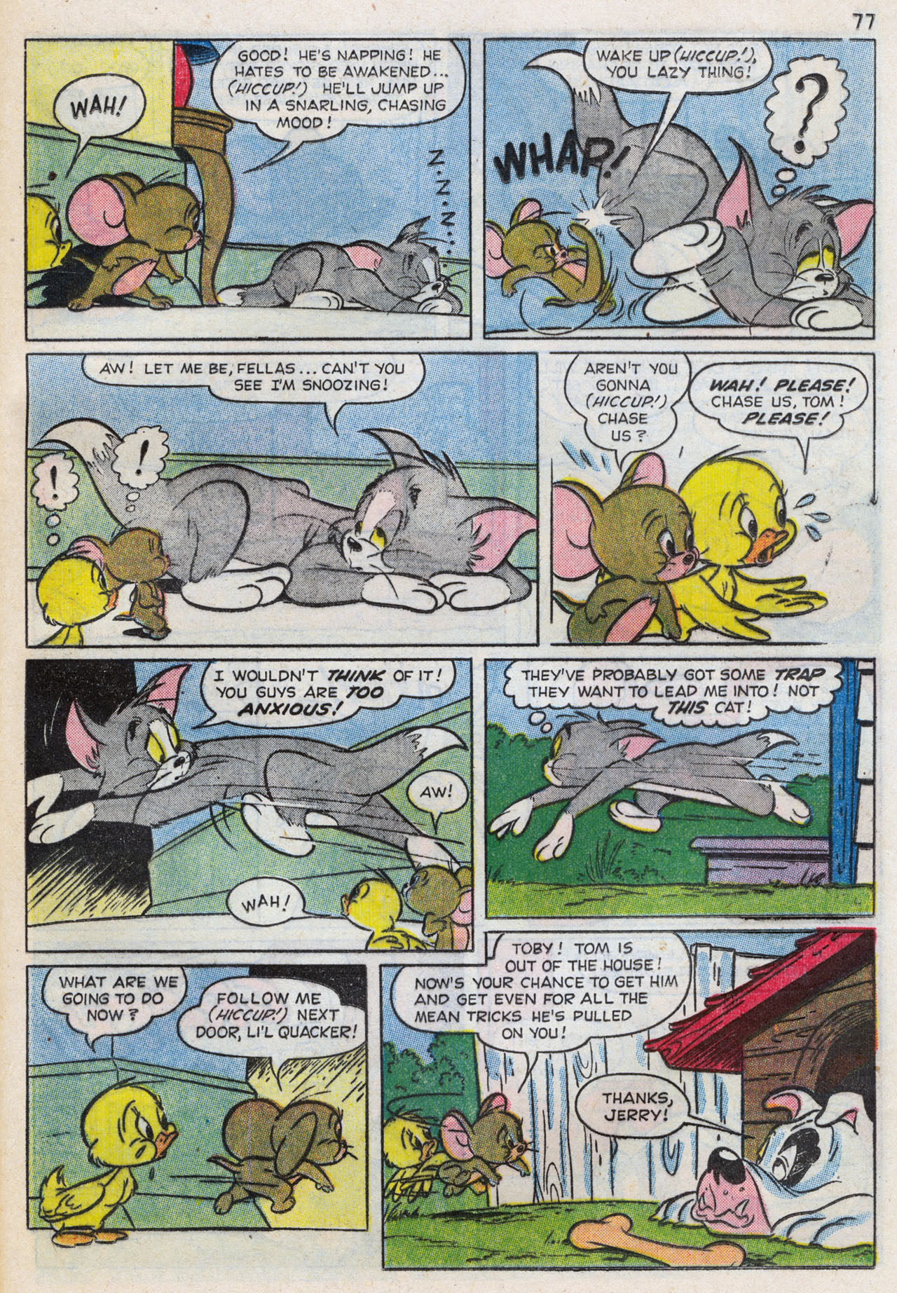 Read online Tom and Jerry's Summer Fun comic -  Issue #3 - 80