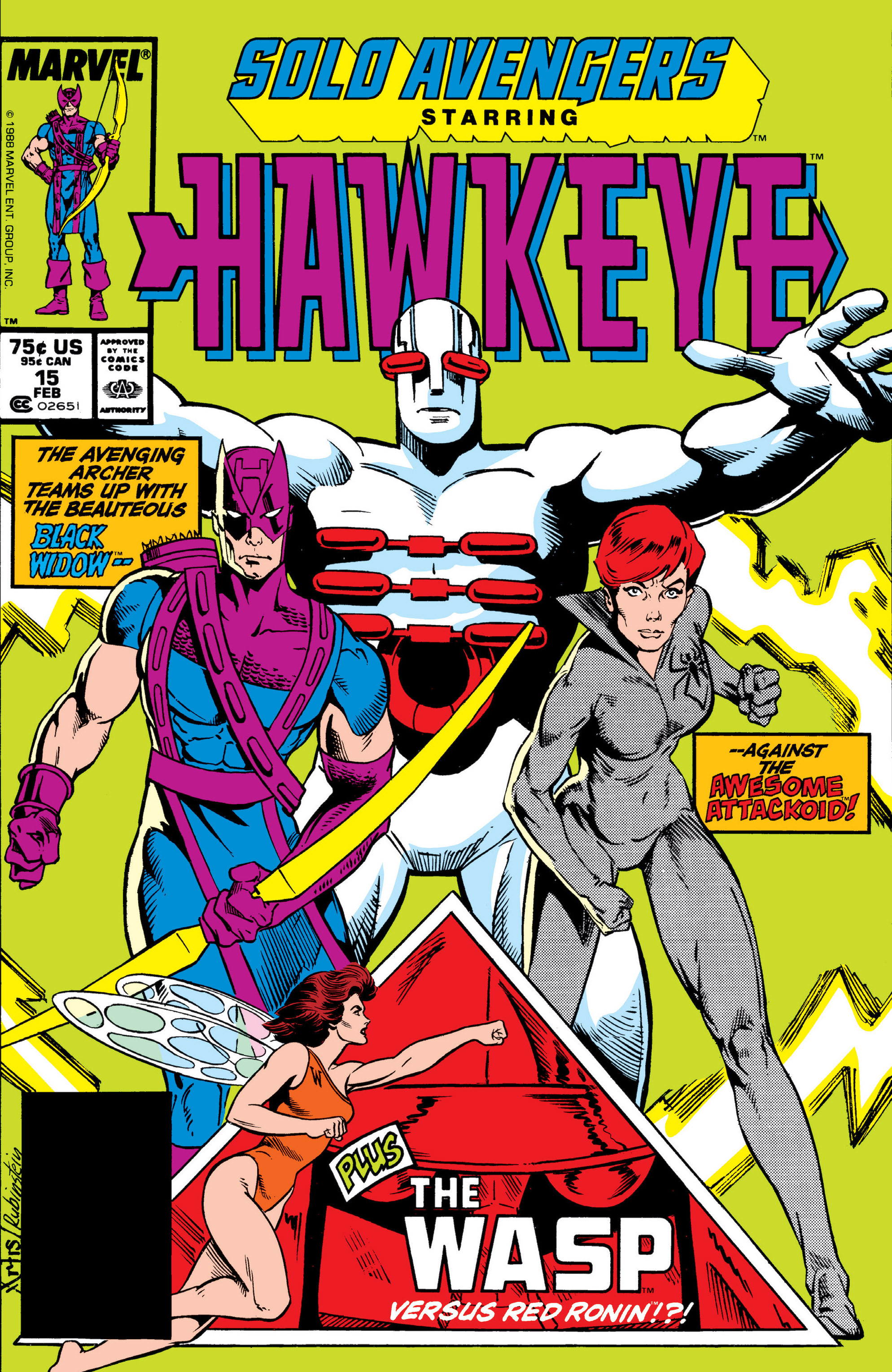 Read online Solo Avengers comic -  Issue #15 - 1