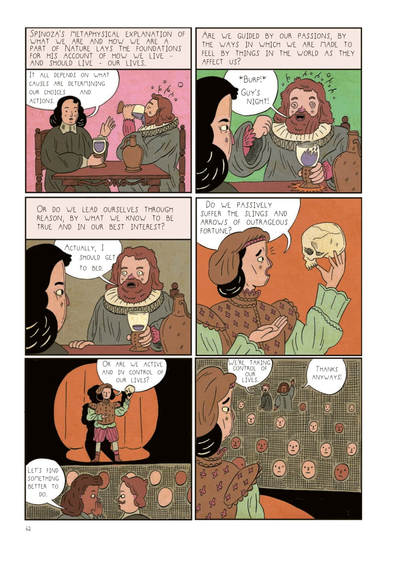 Read online Heretics!: The Wondrous (and Dangerous) Beginnings of Modern Philosophy comic -  Issue # TPB (Part 1) - 63