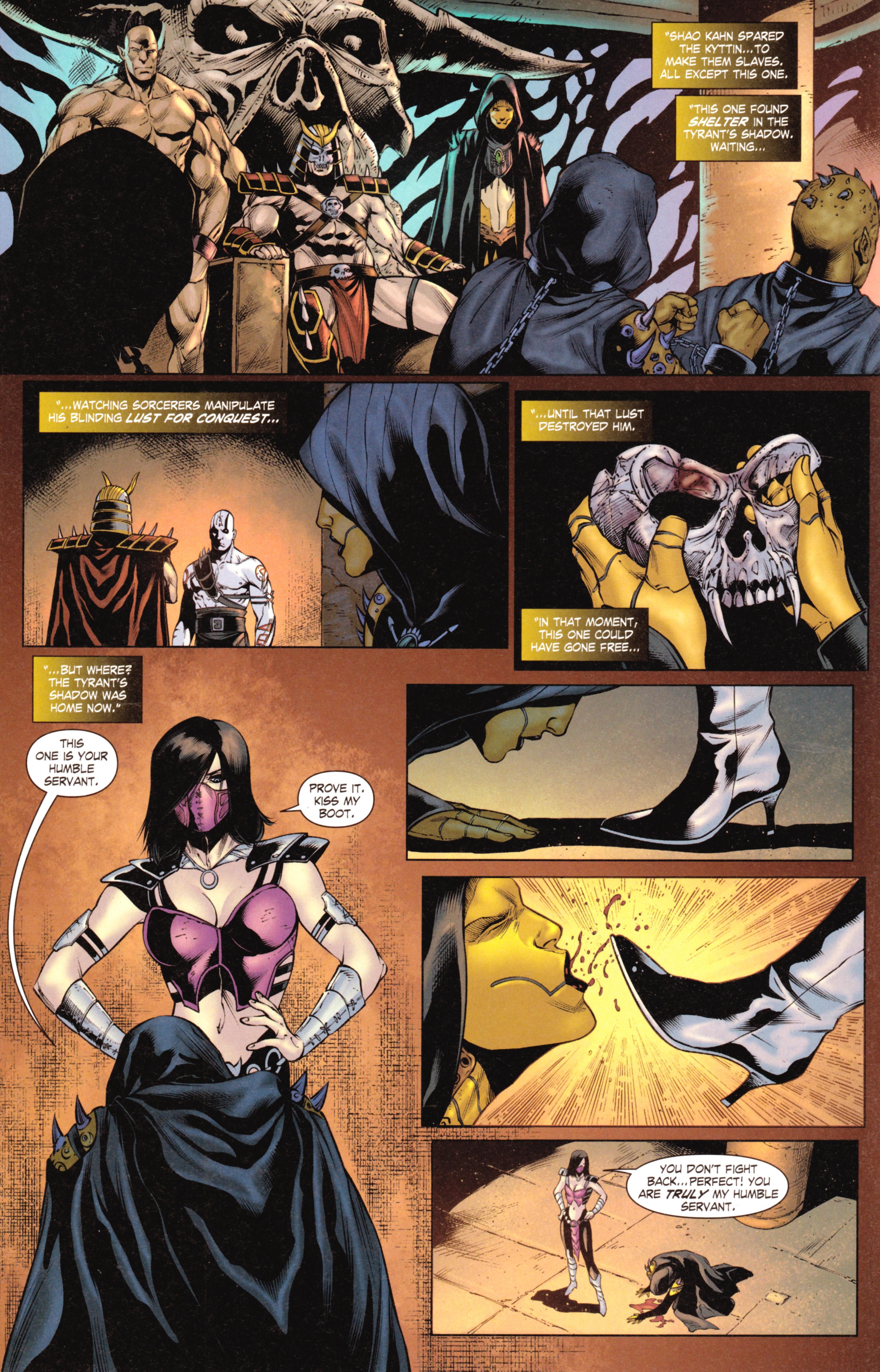 Read online Mortal Kombat X [II] comic -  Issue #7 - 14
