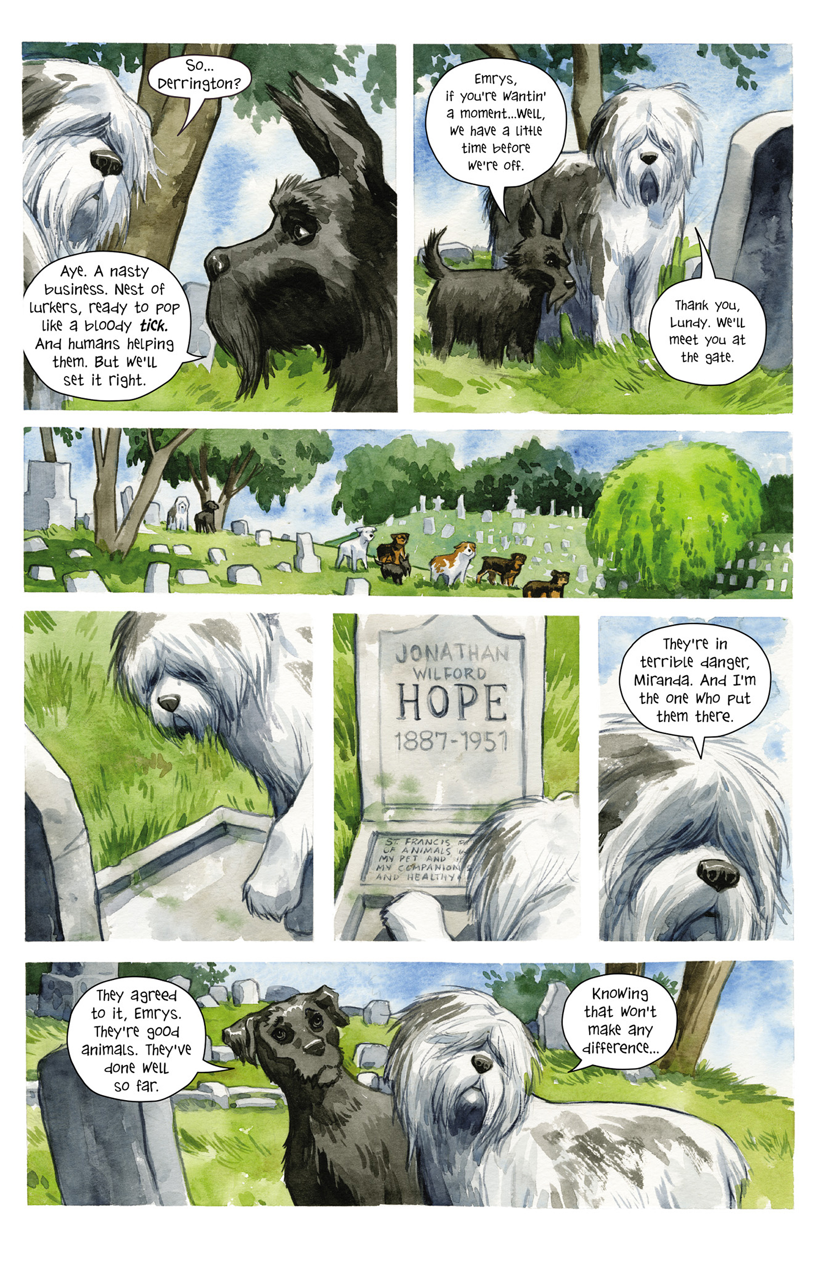 Read online Beasts of Burden: Hunters & Gatherers comic -  Issue # Full - 5