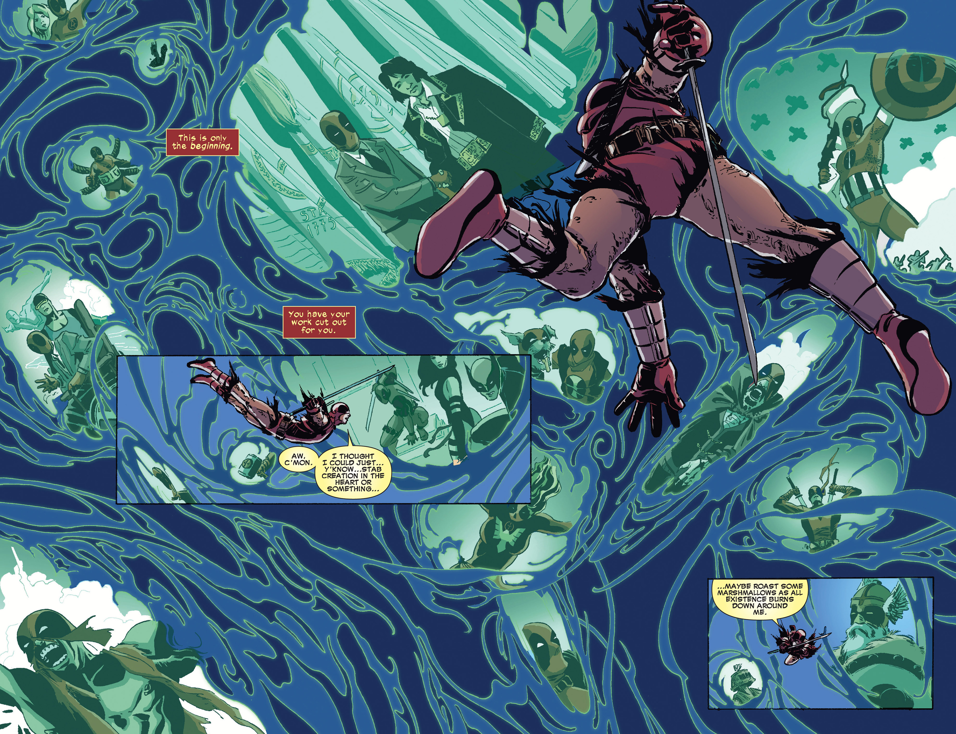 Read online Deadpool Kills the Marvel Universe comic -  Issue #4 - 19