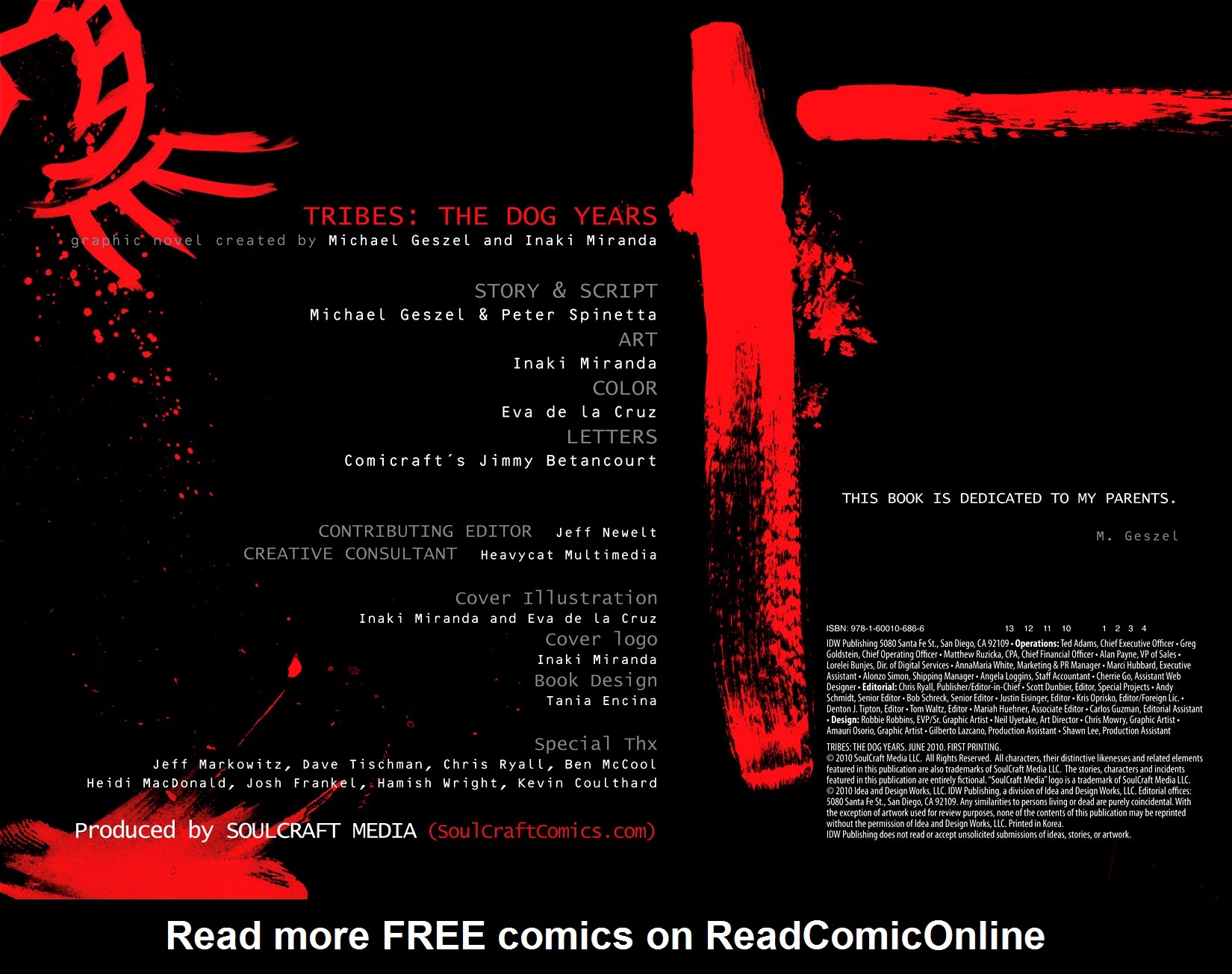 Read online Tribes: The Dog Years comic -  Issue #3 - 2