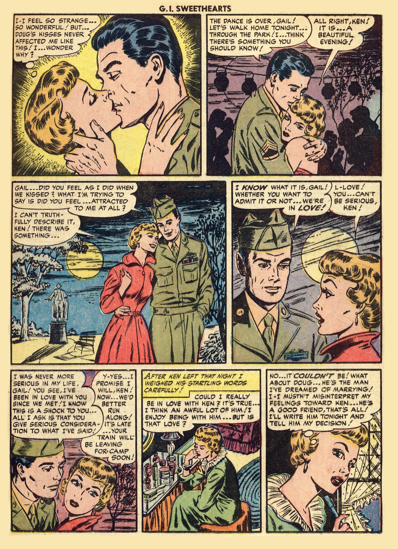 Read online G.I. Sweethearts comic -  Issue #41 - 21
