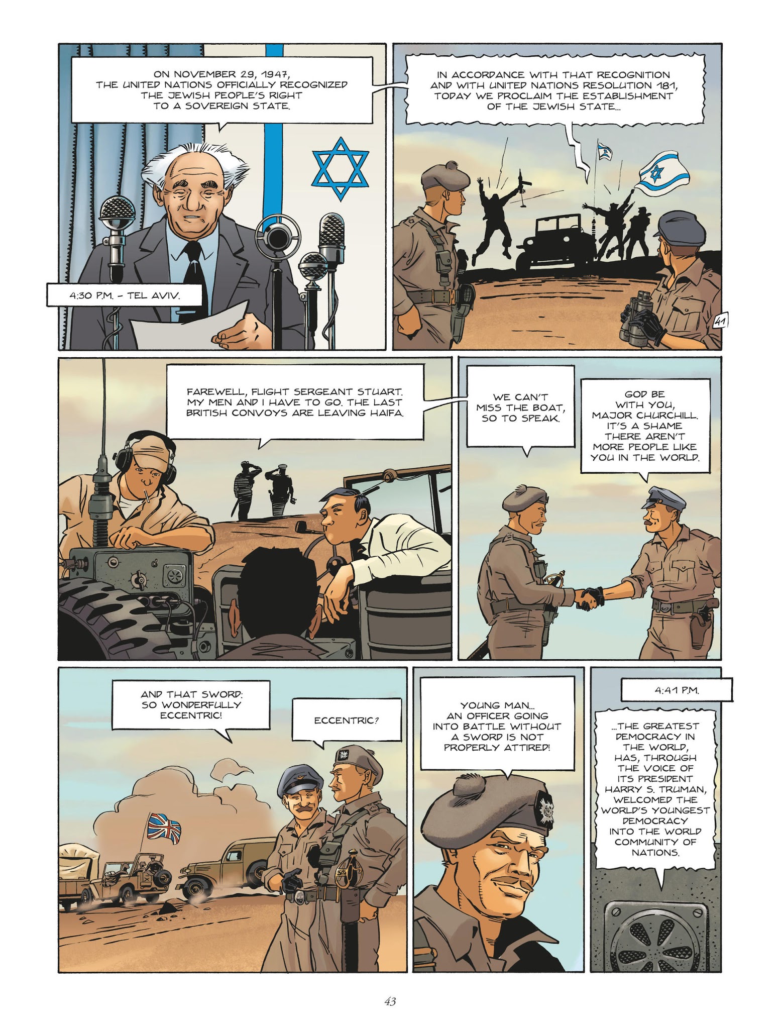 Read online The Jewish Brigade comic -  Issue #3 - 43
