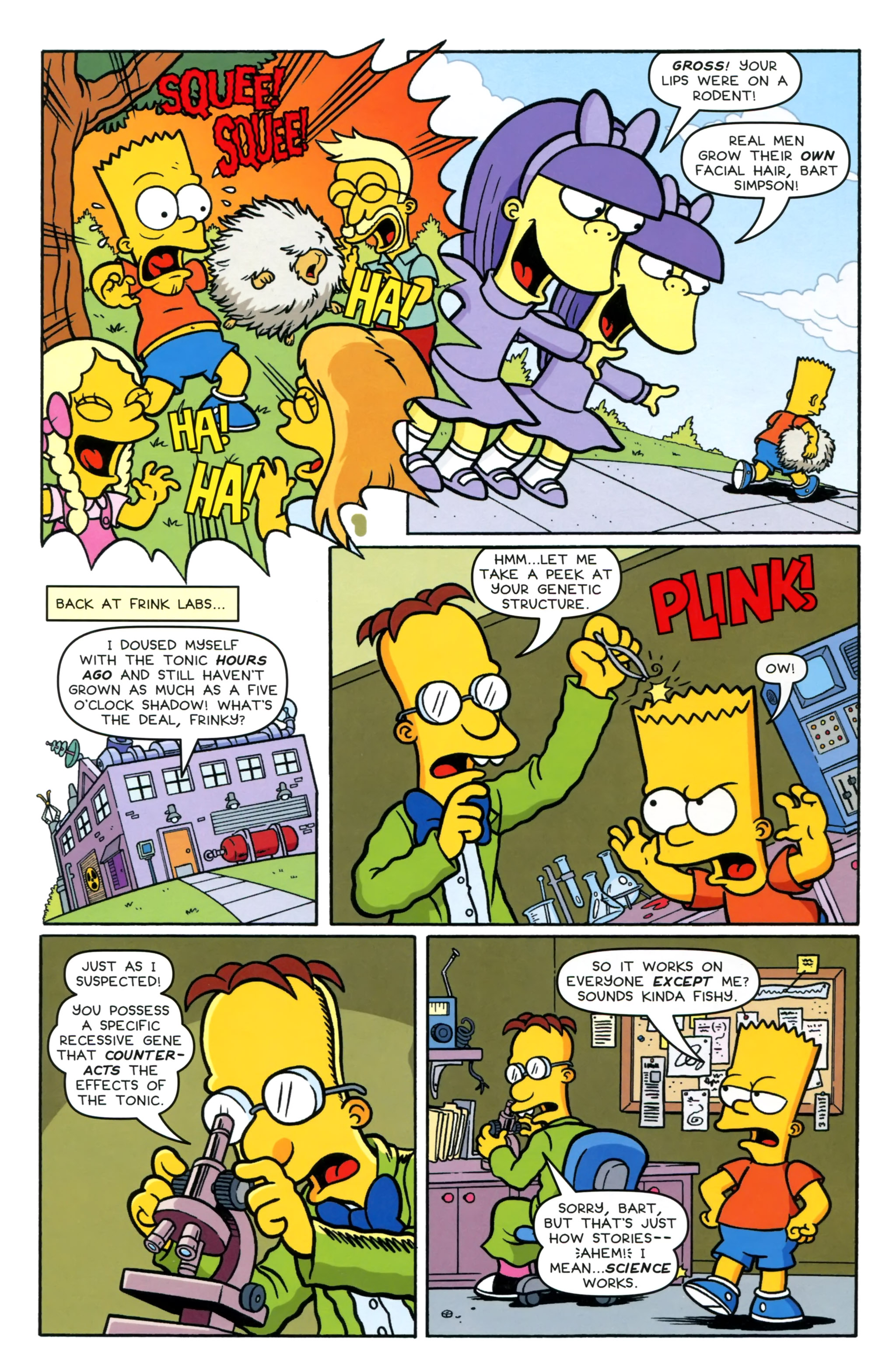 Read online Free Comic Book Day 2015 comic -  Issue # Bongo Comics Free-For-All! - 8