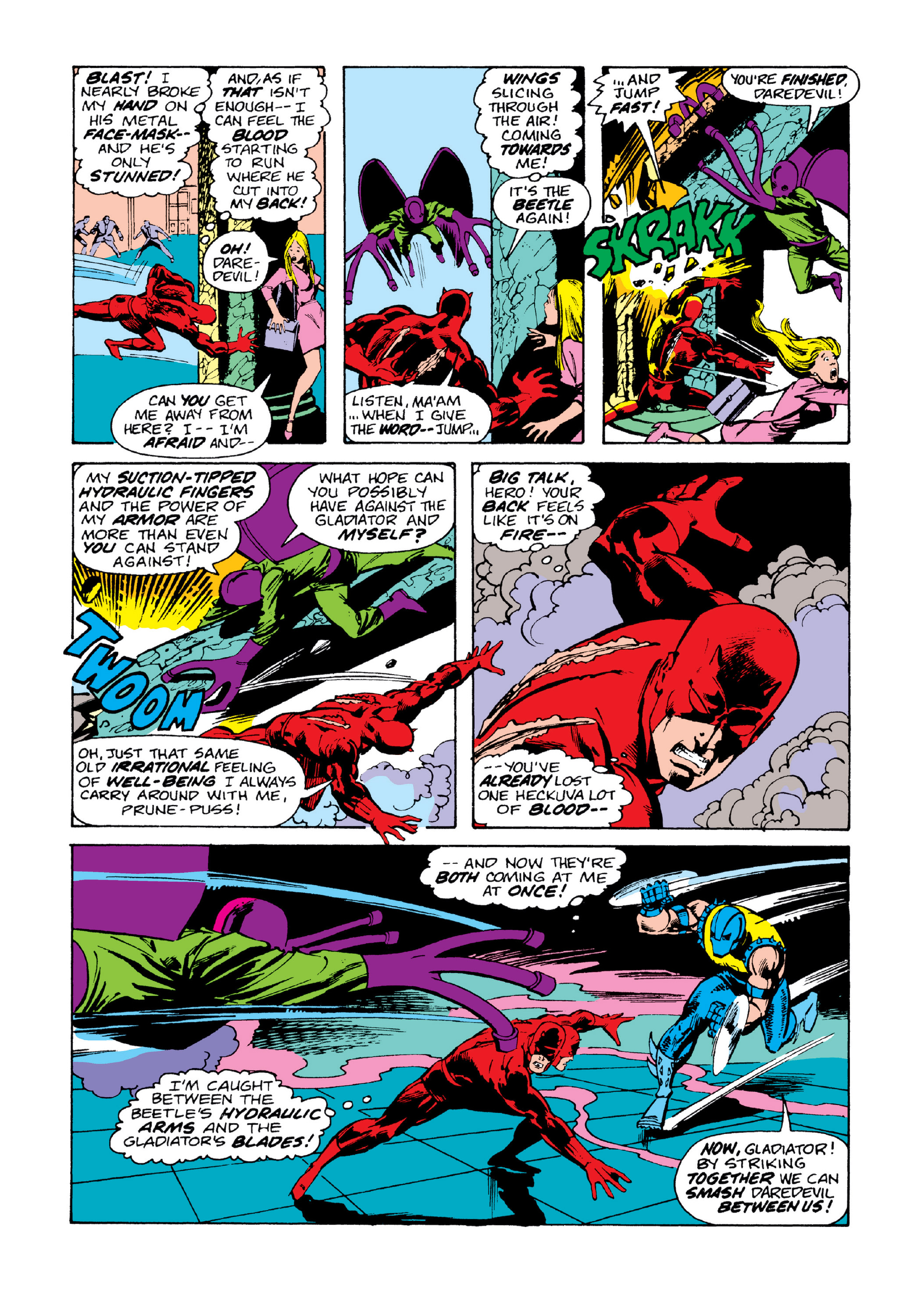 Read online Marvel Masterworks: Daredevil comic -  Issue # TPB 13 (Part 3) - 2