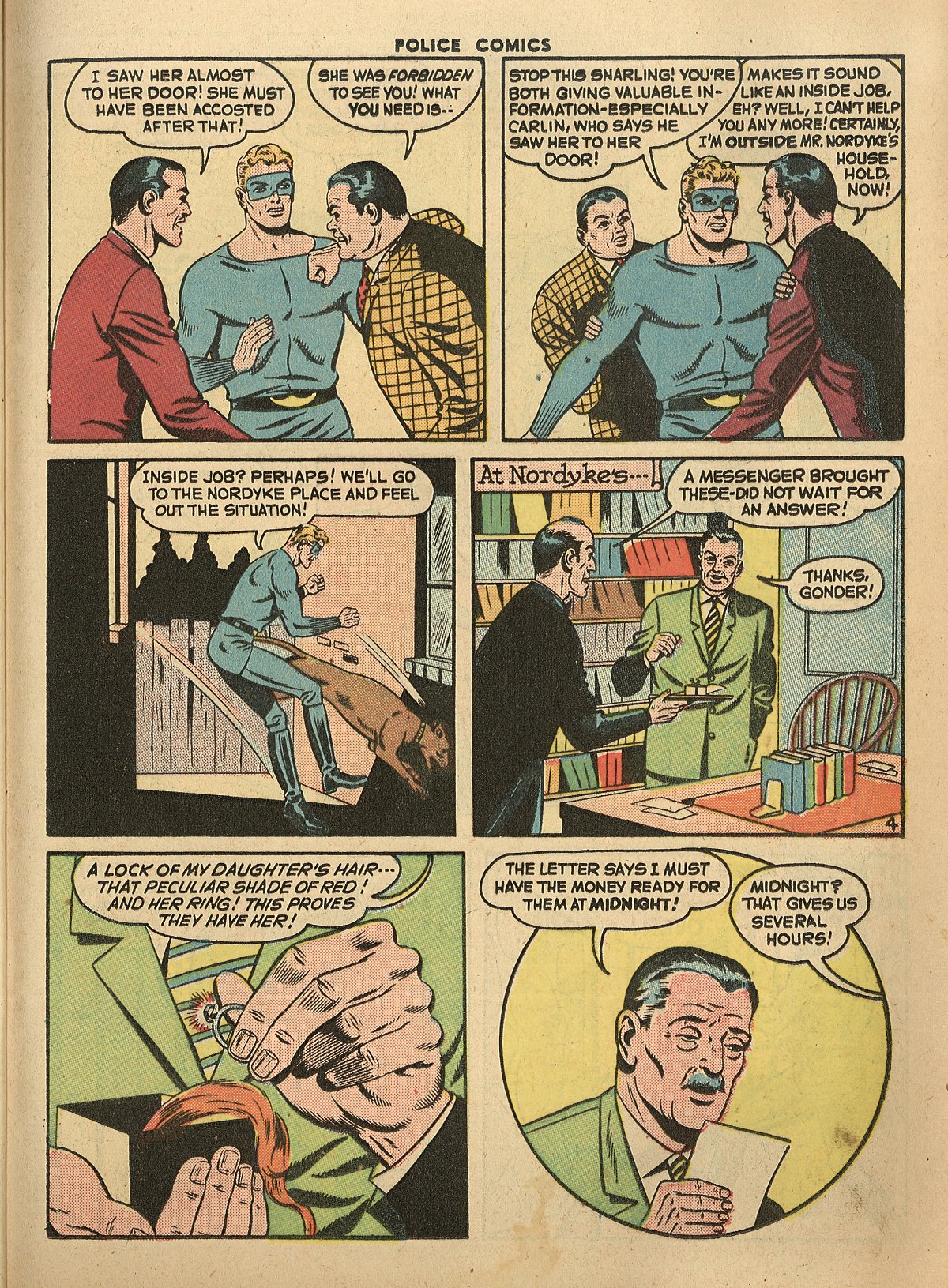 Read online Police Comics comic -  Issue #59 - 41