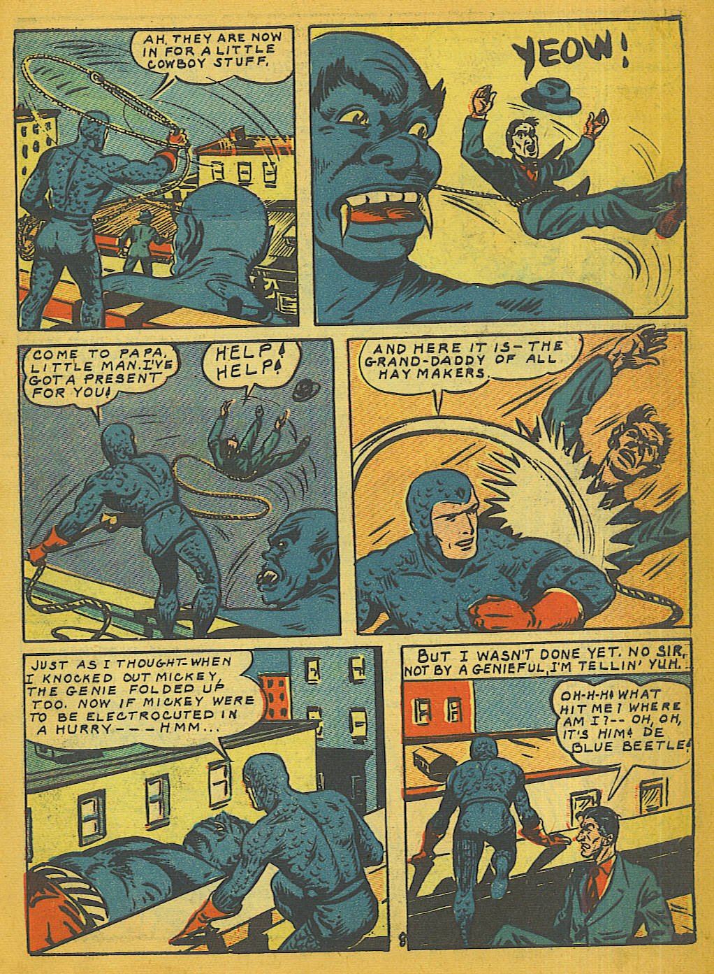 Read online The Blue Beetle comic -  Issue #21 - 8