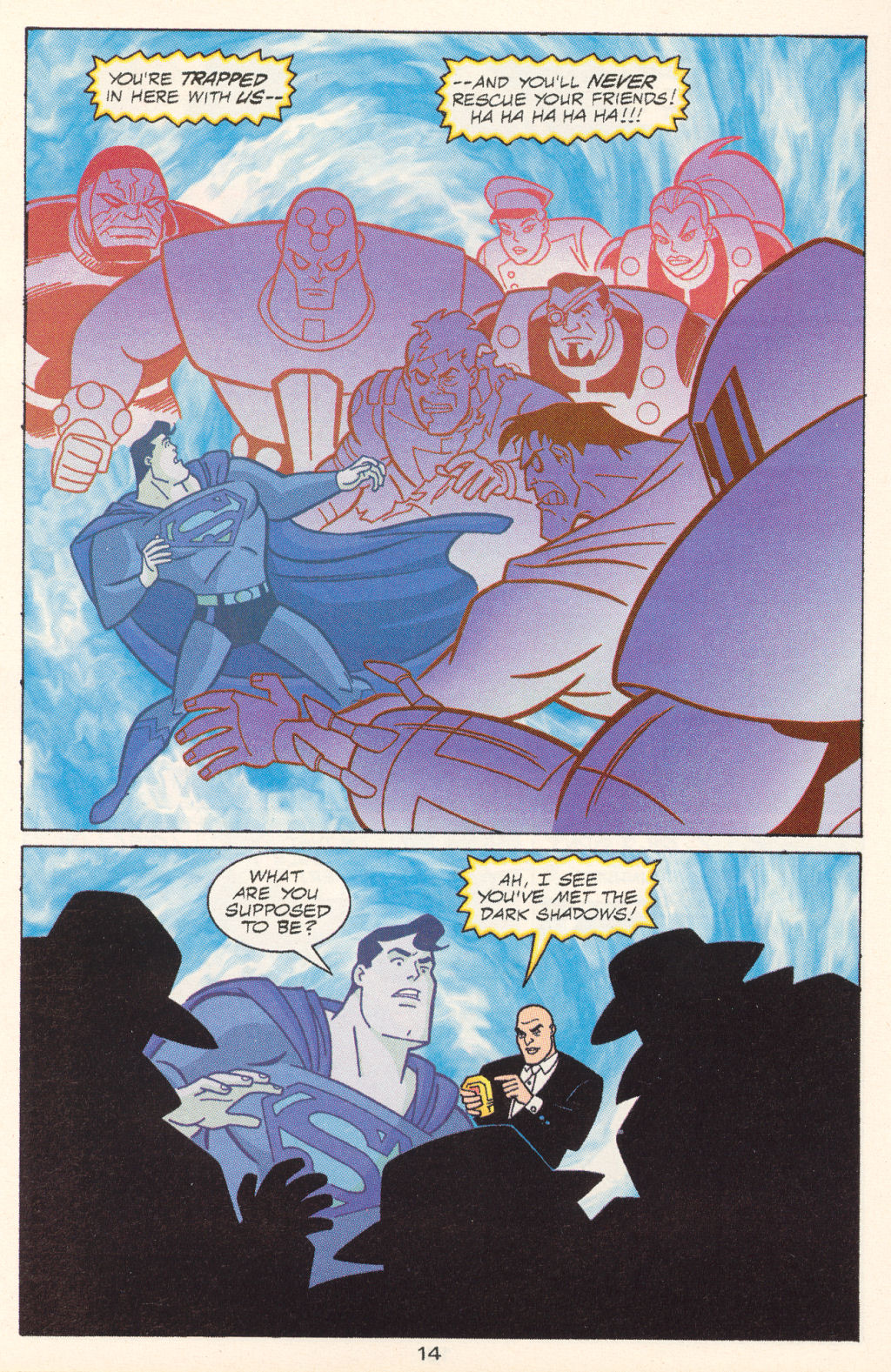 Read online Superman Adventures comic -  Issue # _Special - Dimension of the Dark Shadows - 16