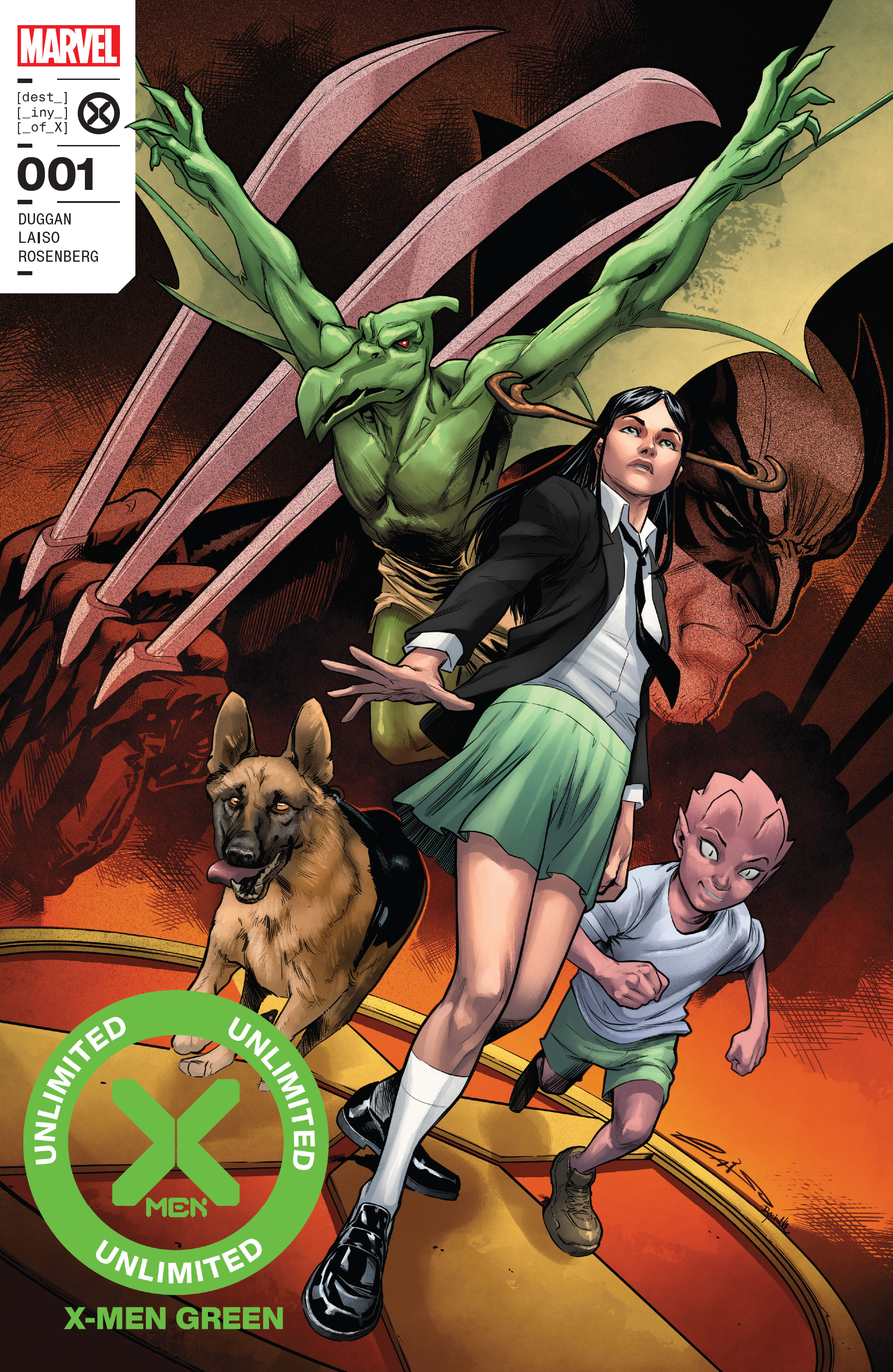 Read online X-Men Unlimited: X-Men Green comic -  Issue #1 - 1